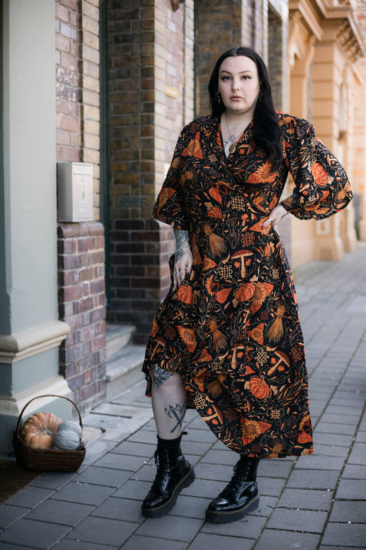 Samhain Wrap Dress