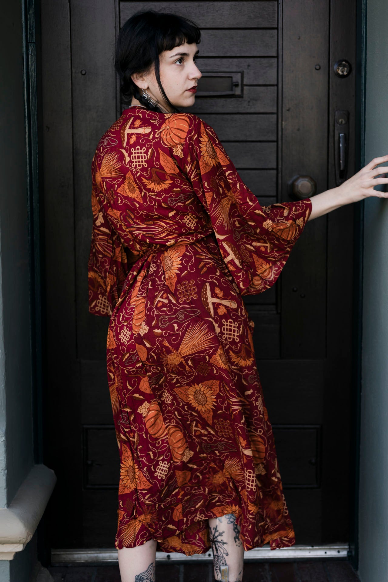 Mabon Wrap Dress