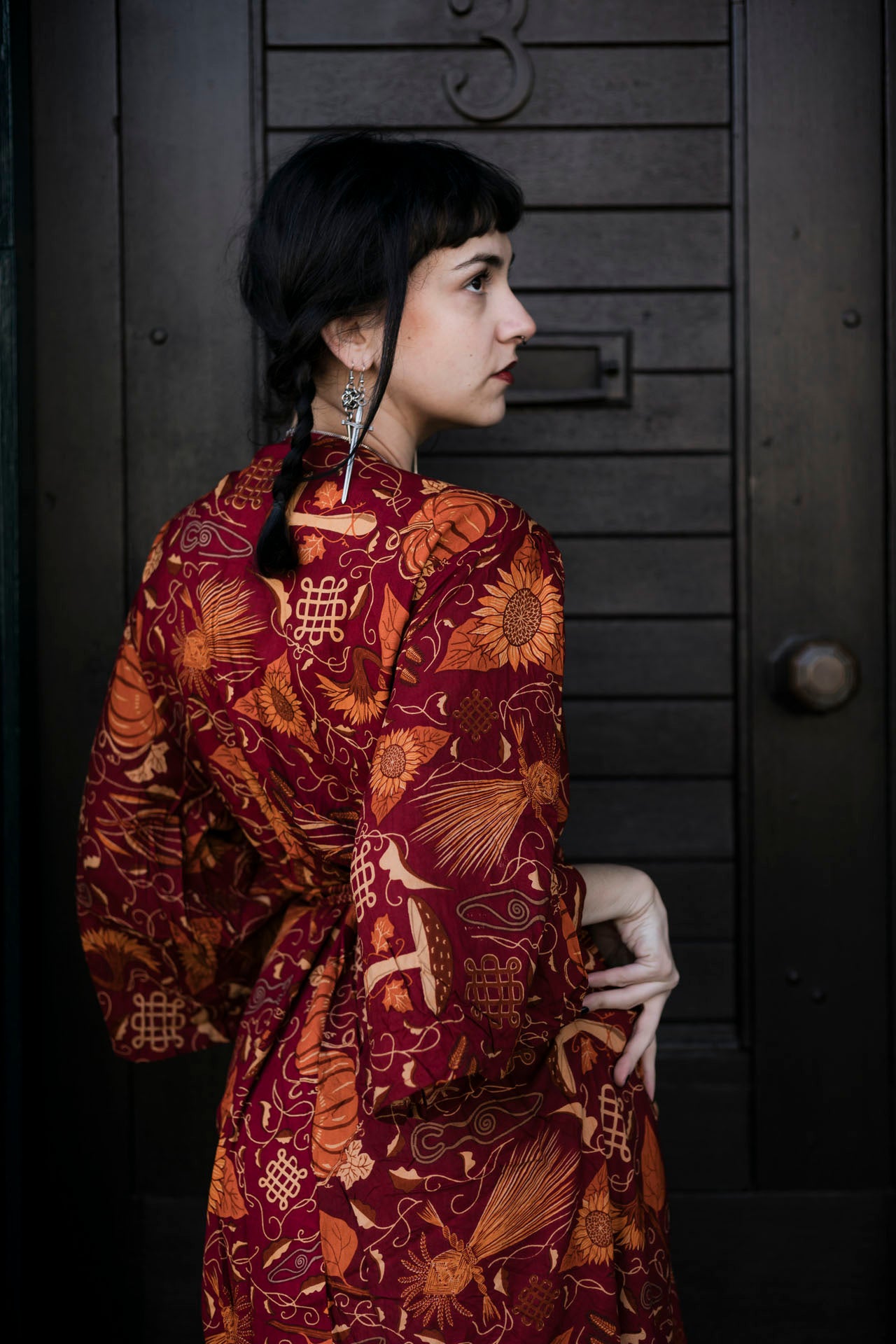 Mabon Wrap Dress