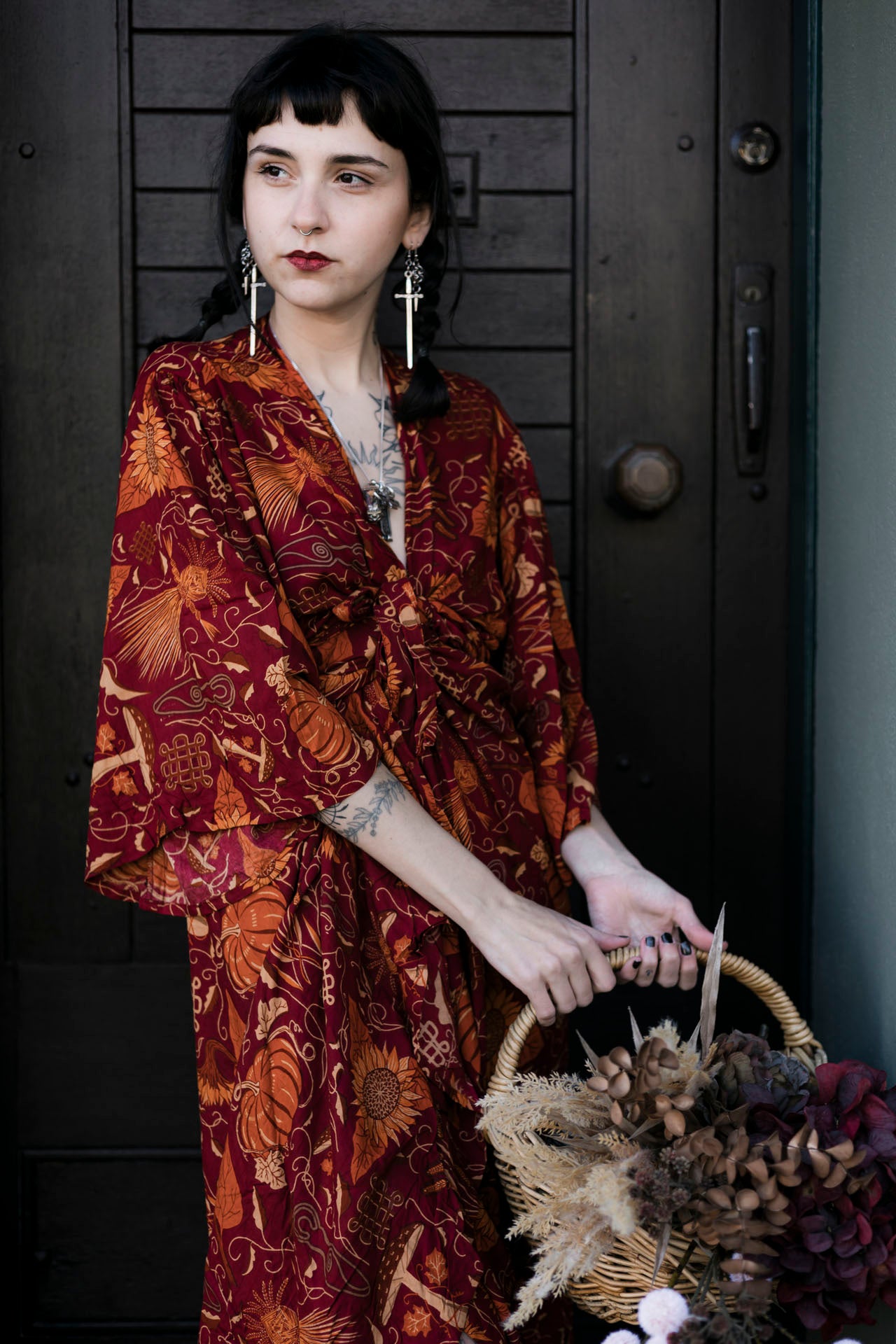 Mabon Wrap Dress