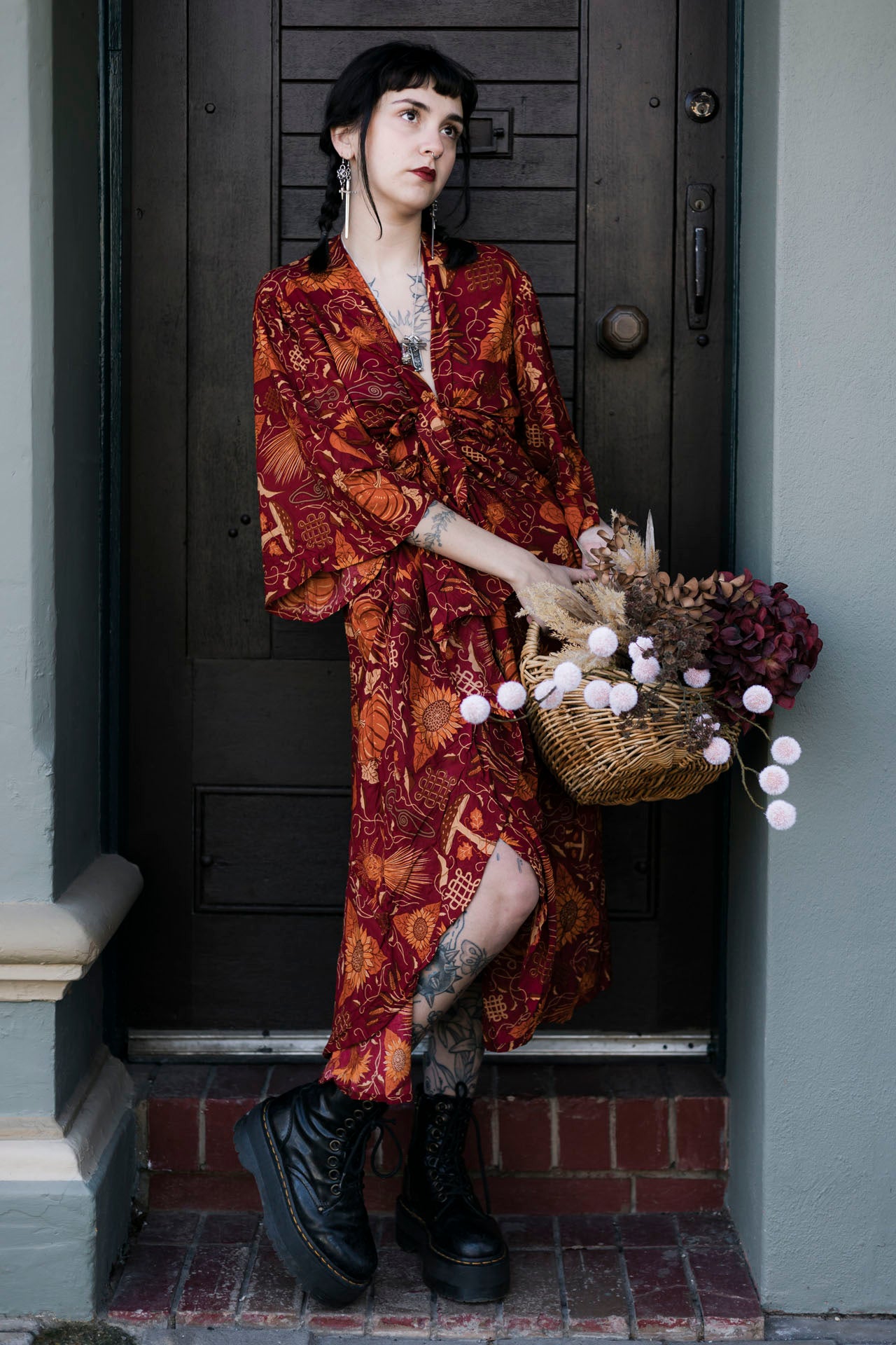 Mabon Wrap Dress