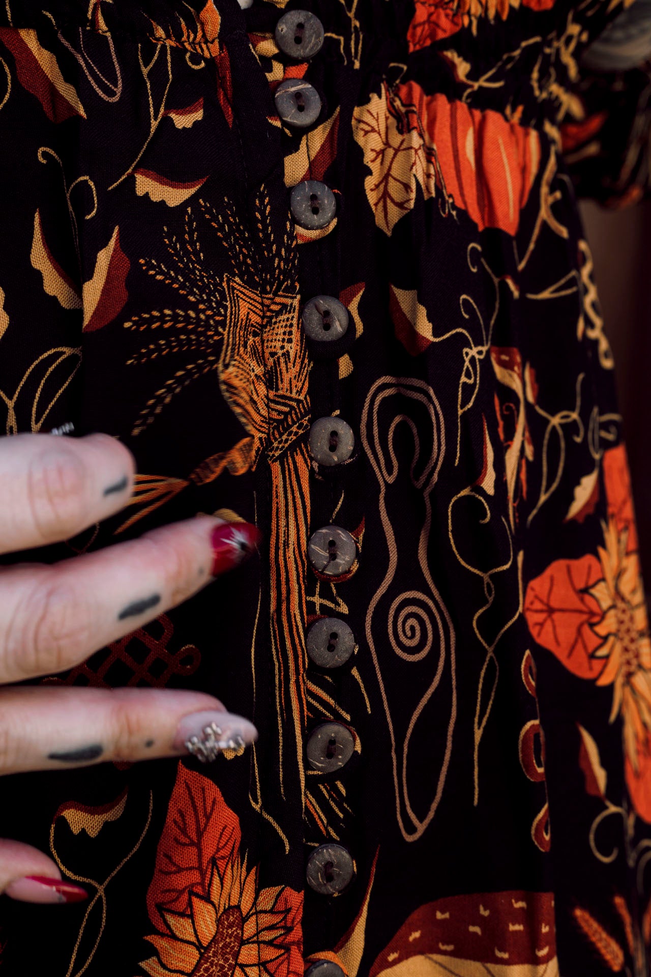 Golden Years Dress in Samhain