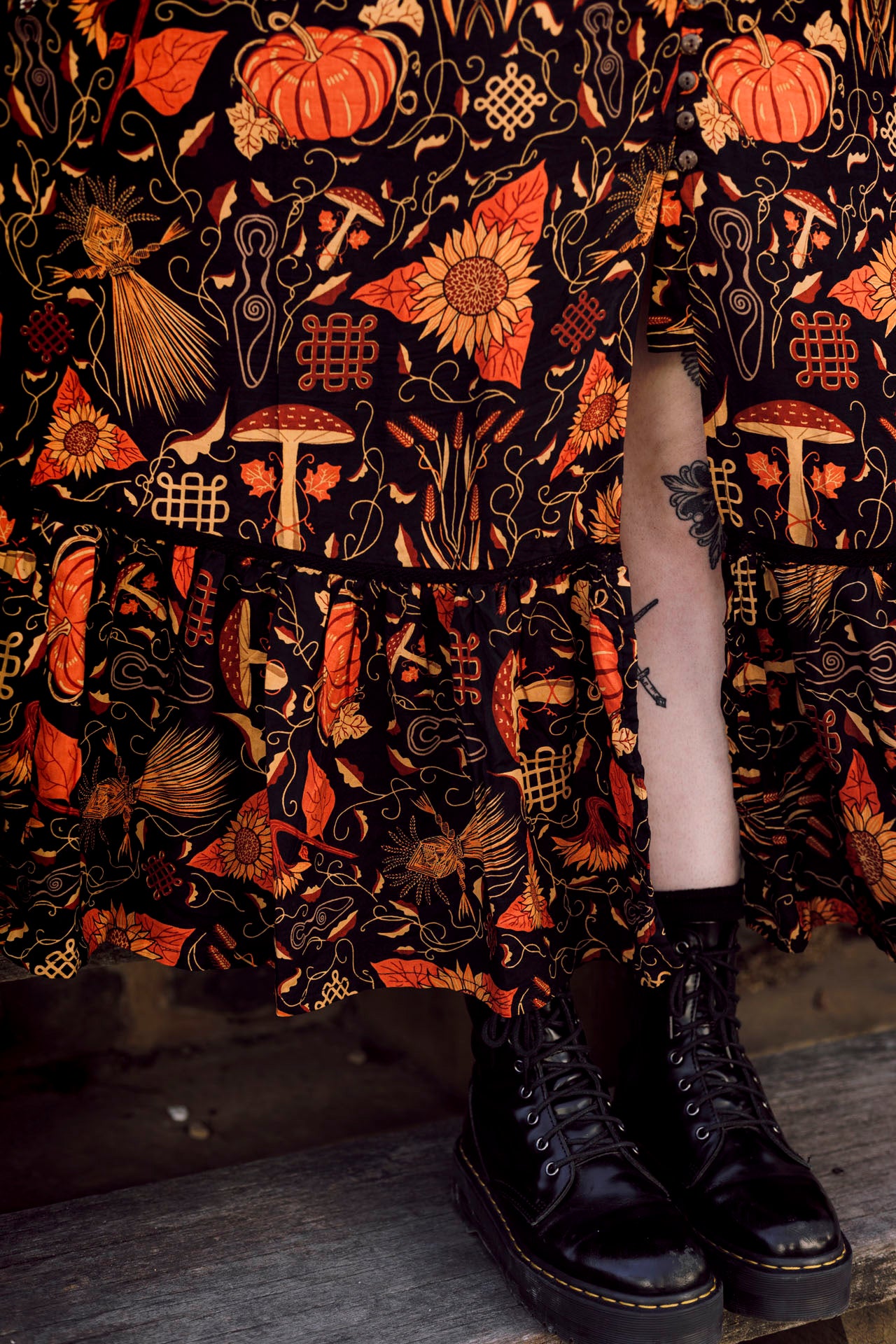 Golden Years Dress in Samhain