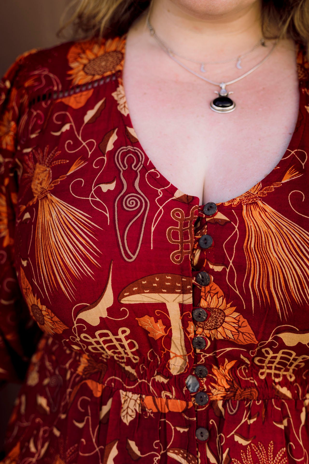 Golden Years Dress in Mabon