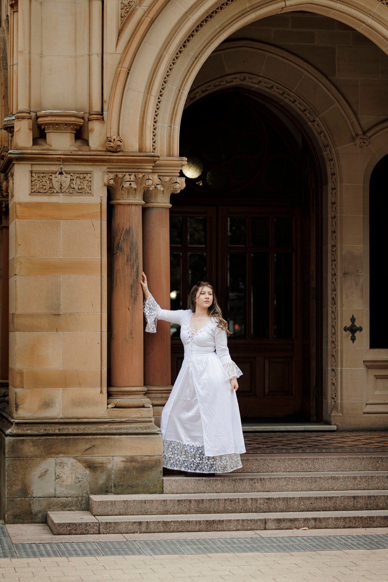 White Wonderland Royale Dress