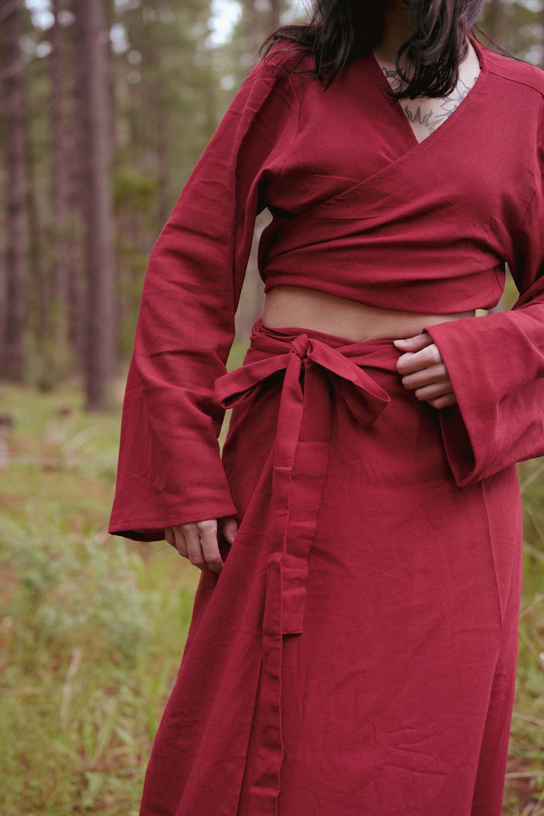 Ruby Hemp Cotton Crop set