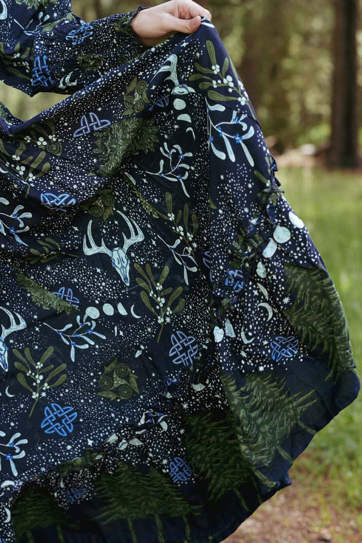 The Longest Night Square Scarf