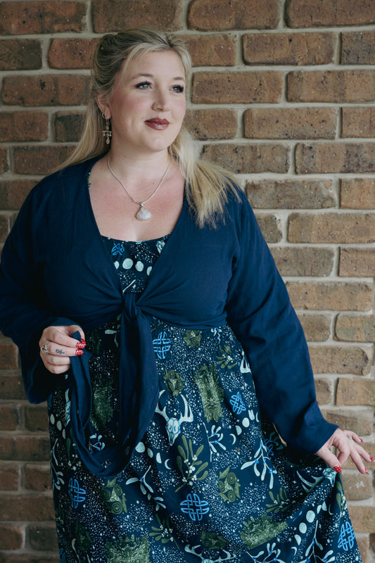 Navy Hemp Cotton Crop Set