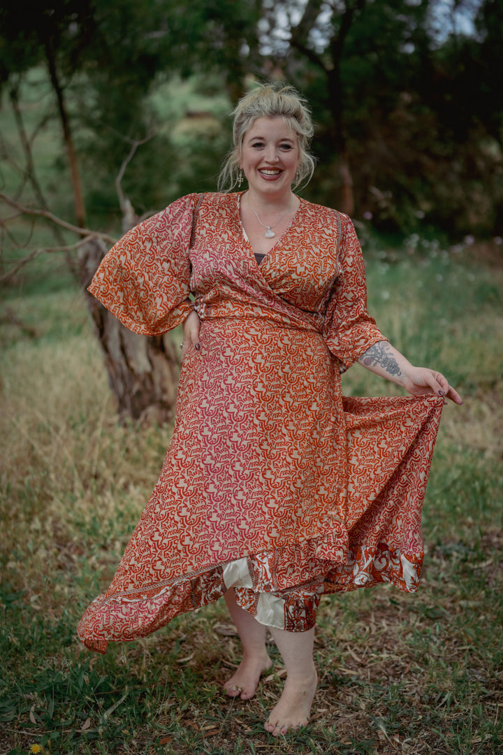 Edelweiss Wrap Dress