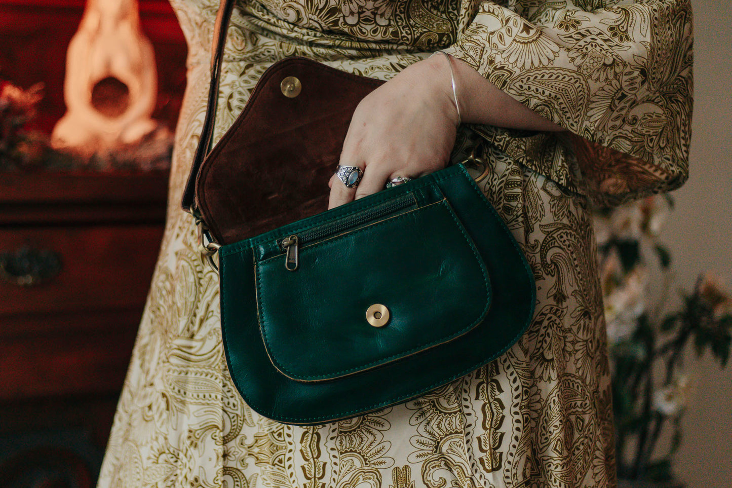 Emerald Crossbody Bag