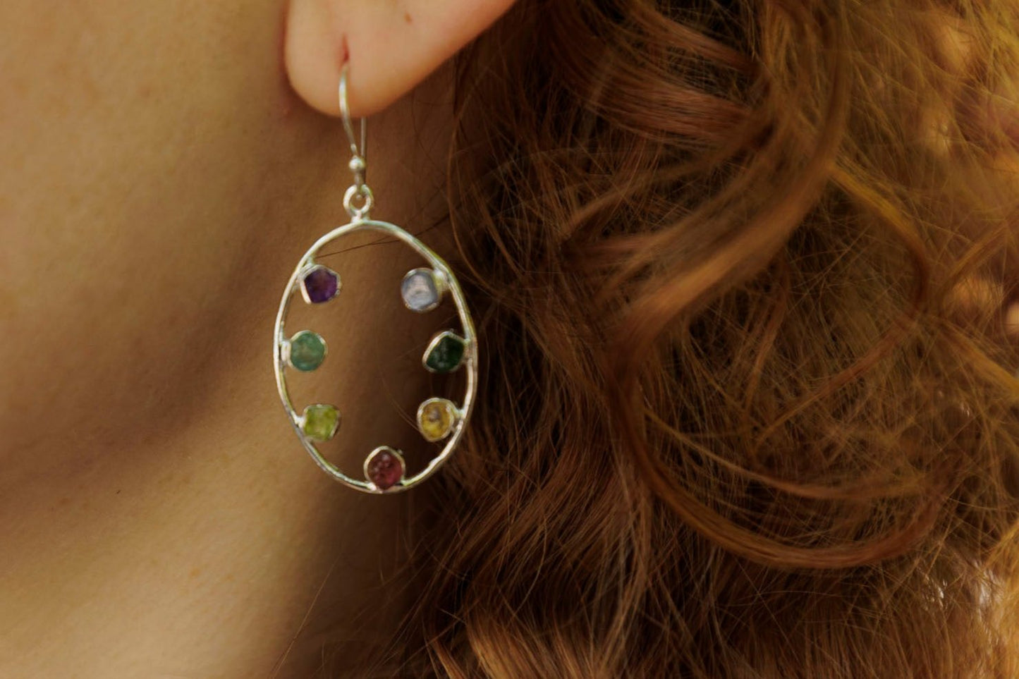 Chakra Stones Earrings