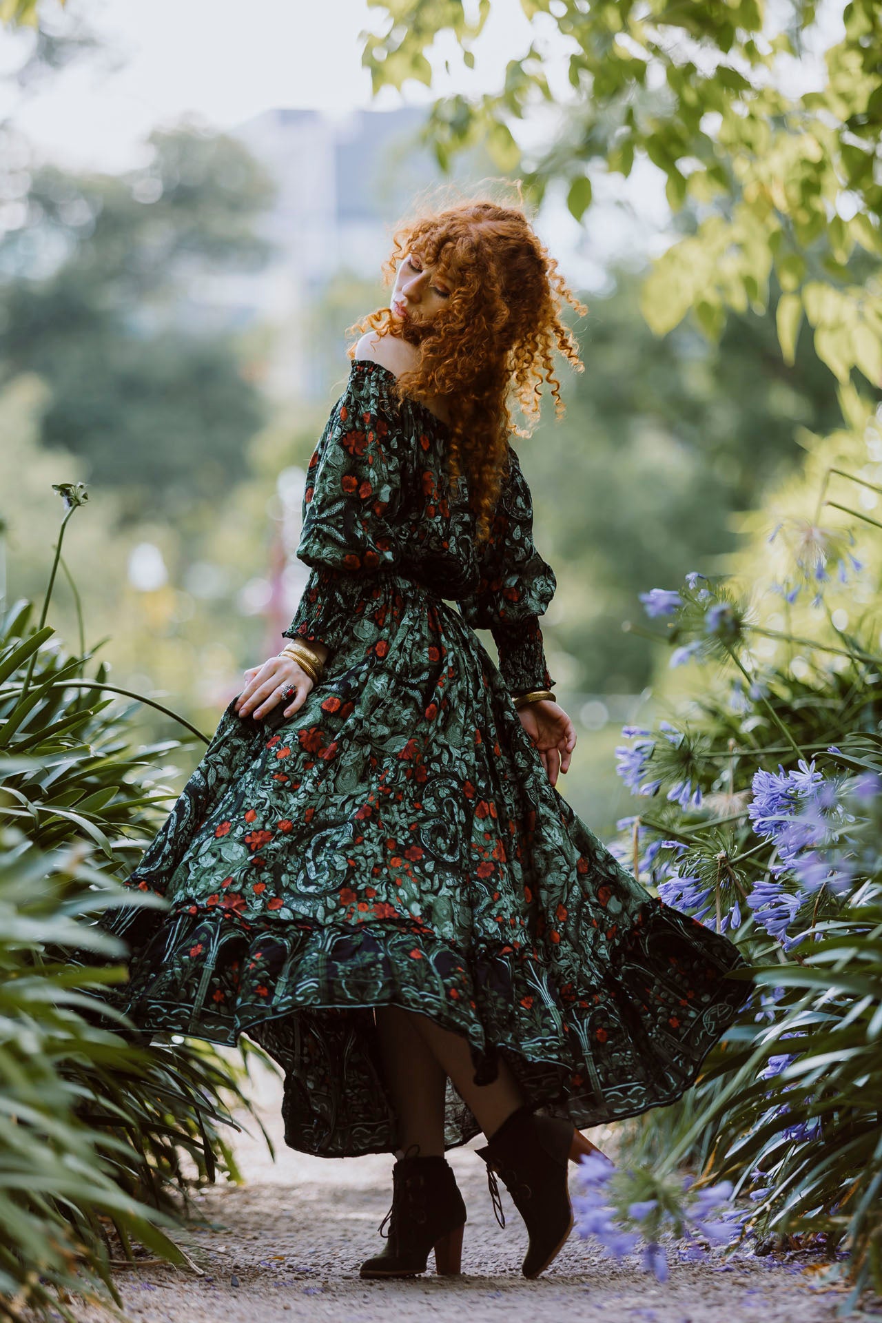 Forager in Garden