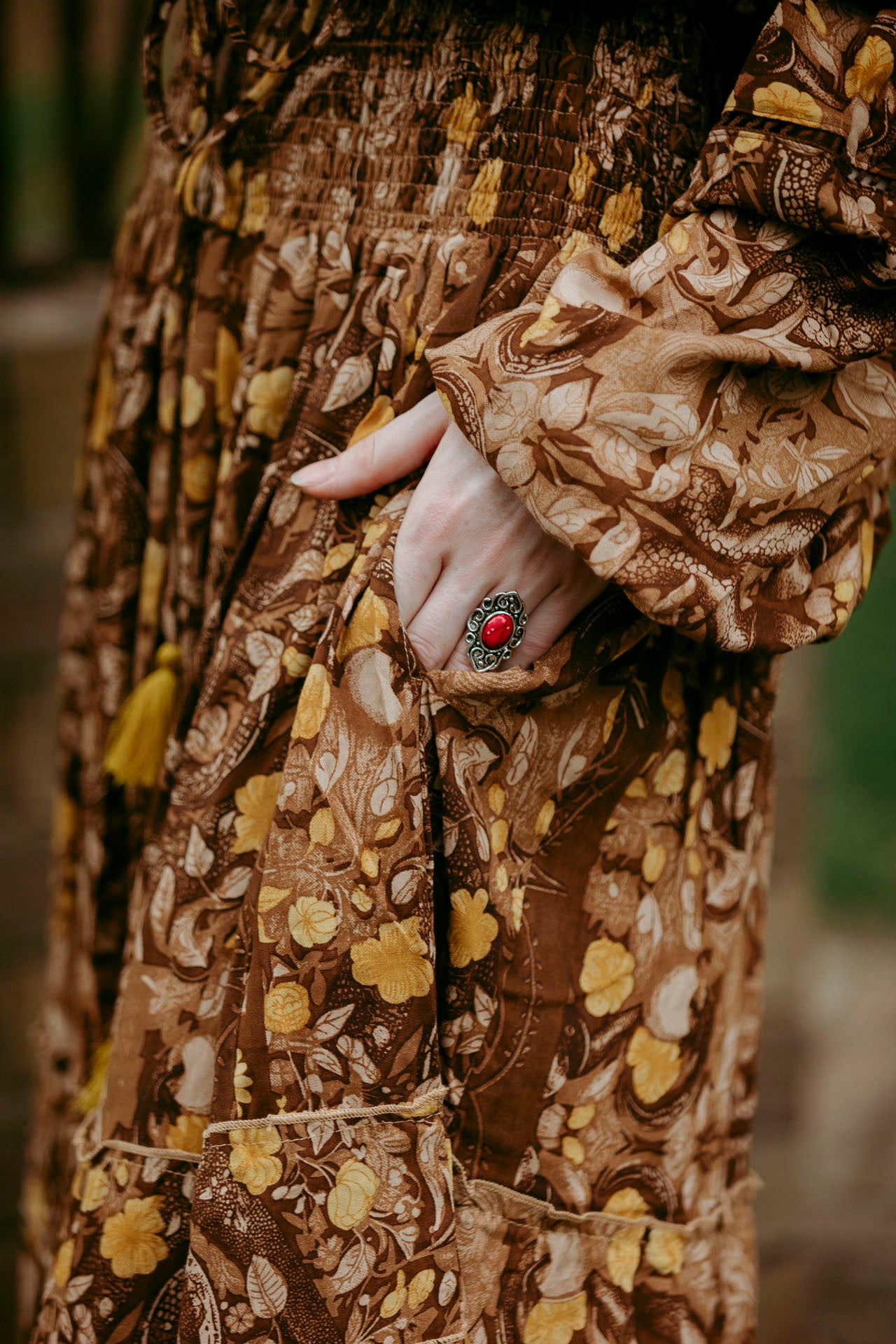 Maxi Skirt in Earth