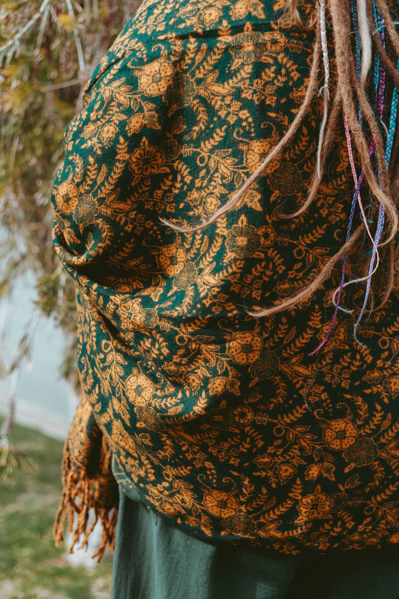 Jasmine Pashmina Shawl