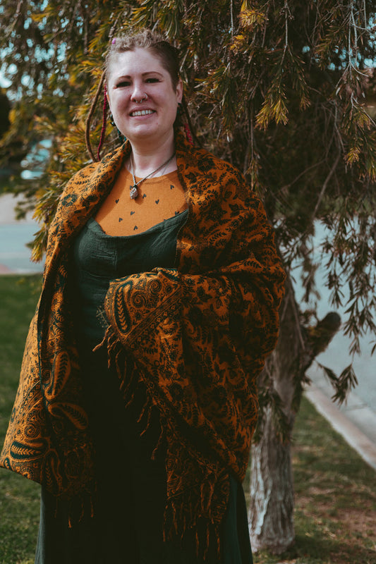 Jasmine Pashmina Shawl