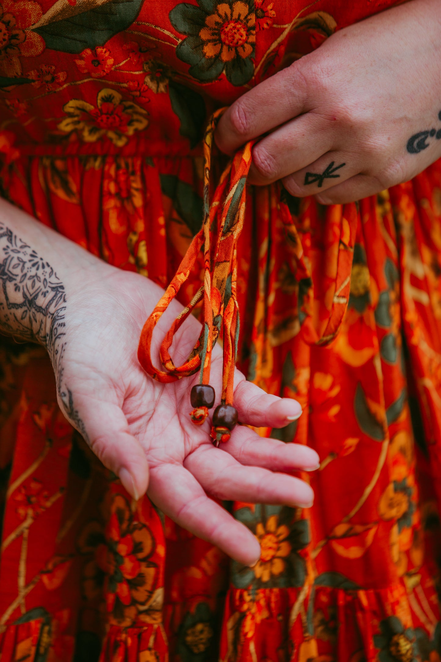 Festival Dress in Pumpkin Spice