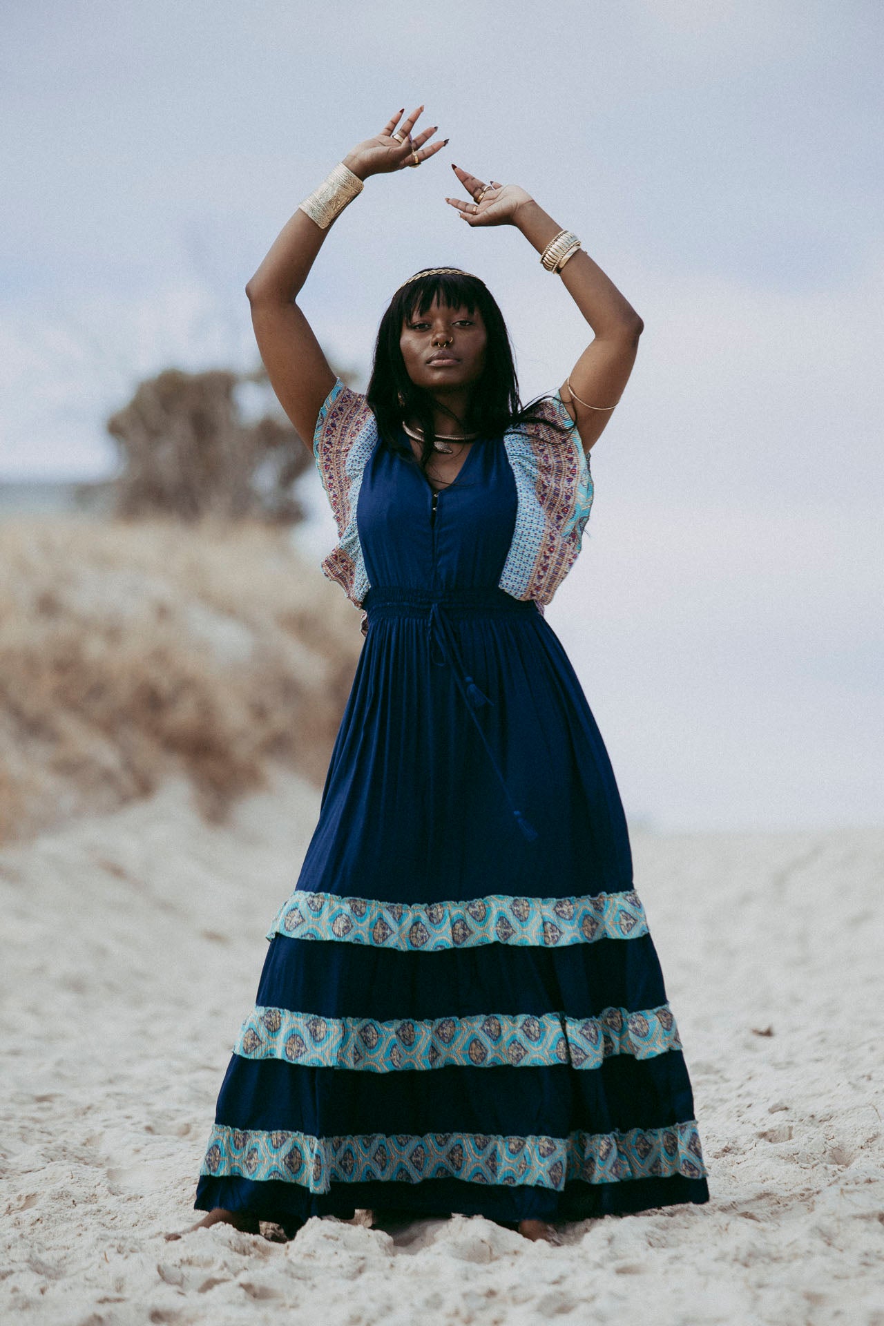 Blue Lotus Dress