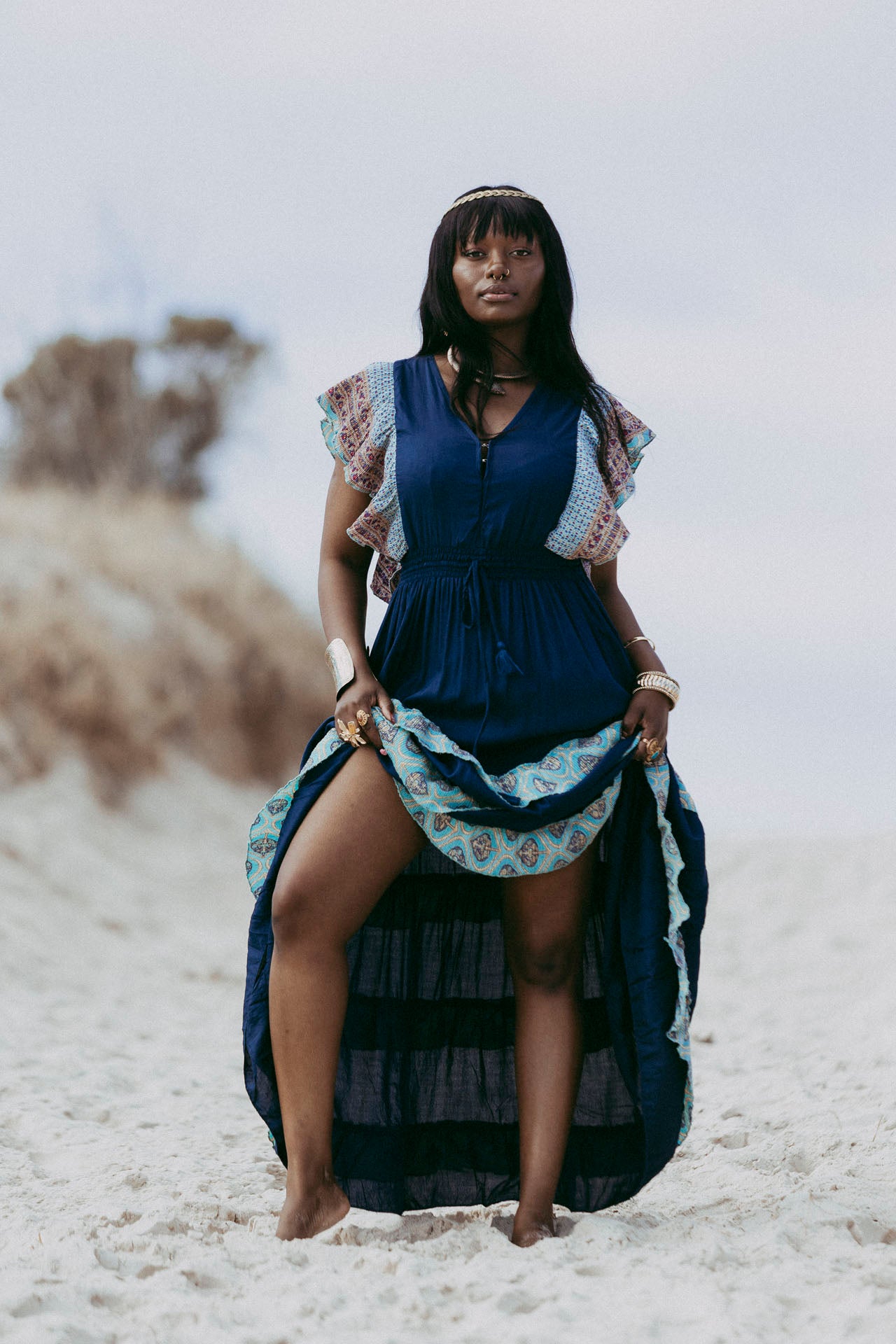 Blue Lotus Dress