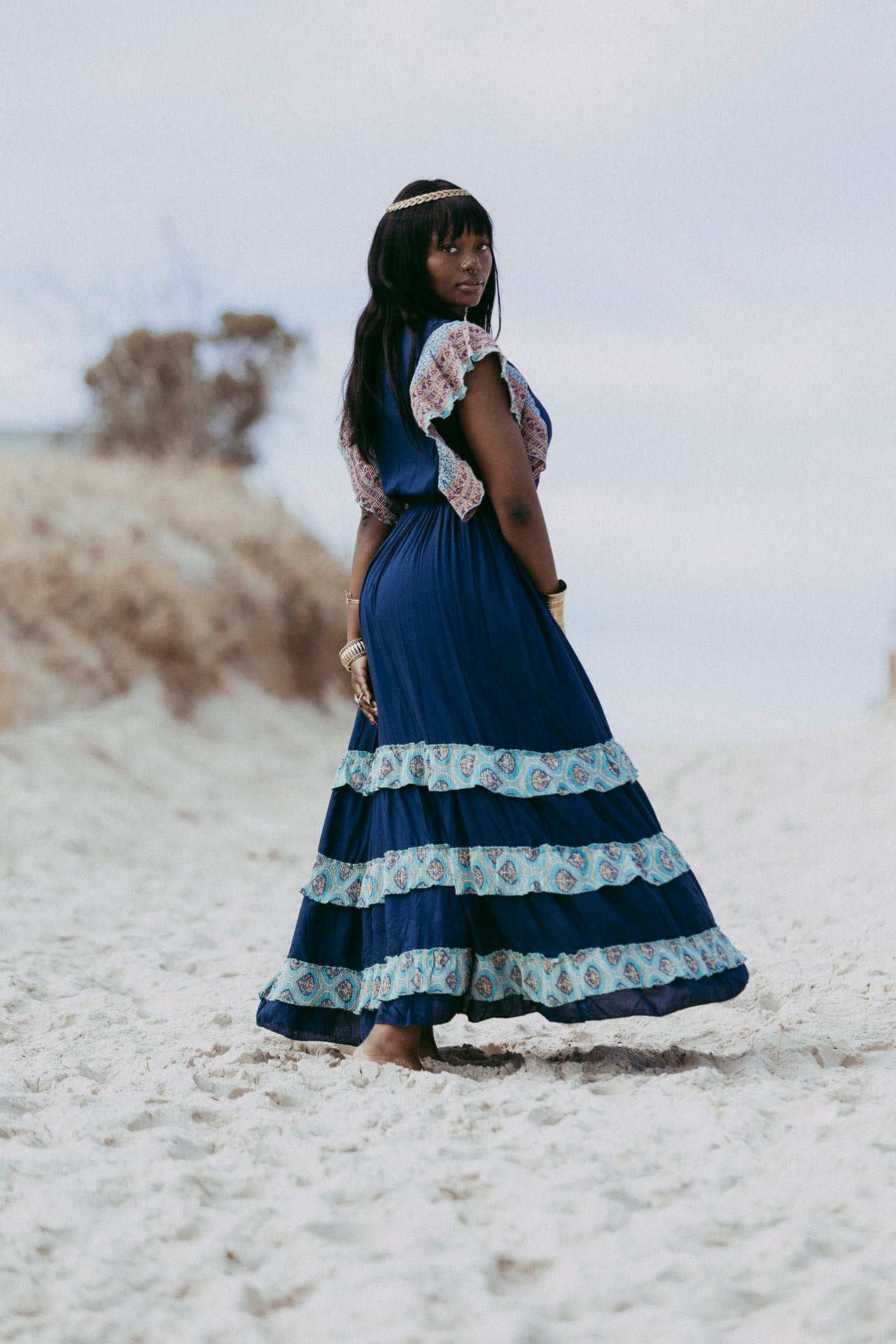 Blue Lotus Dress