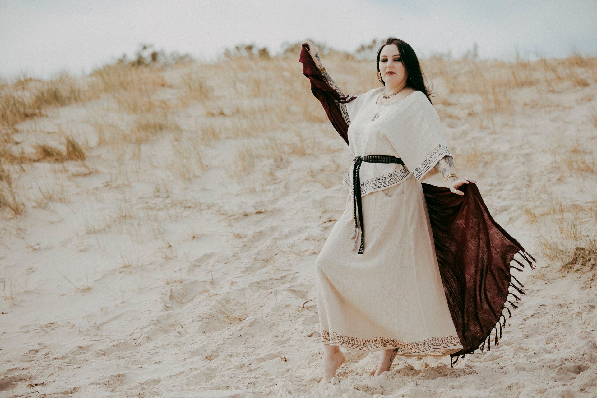 Sphinx Skirt in Papyrus