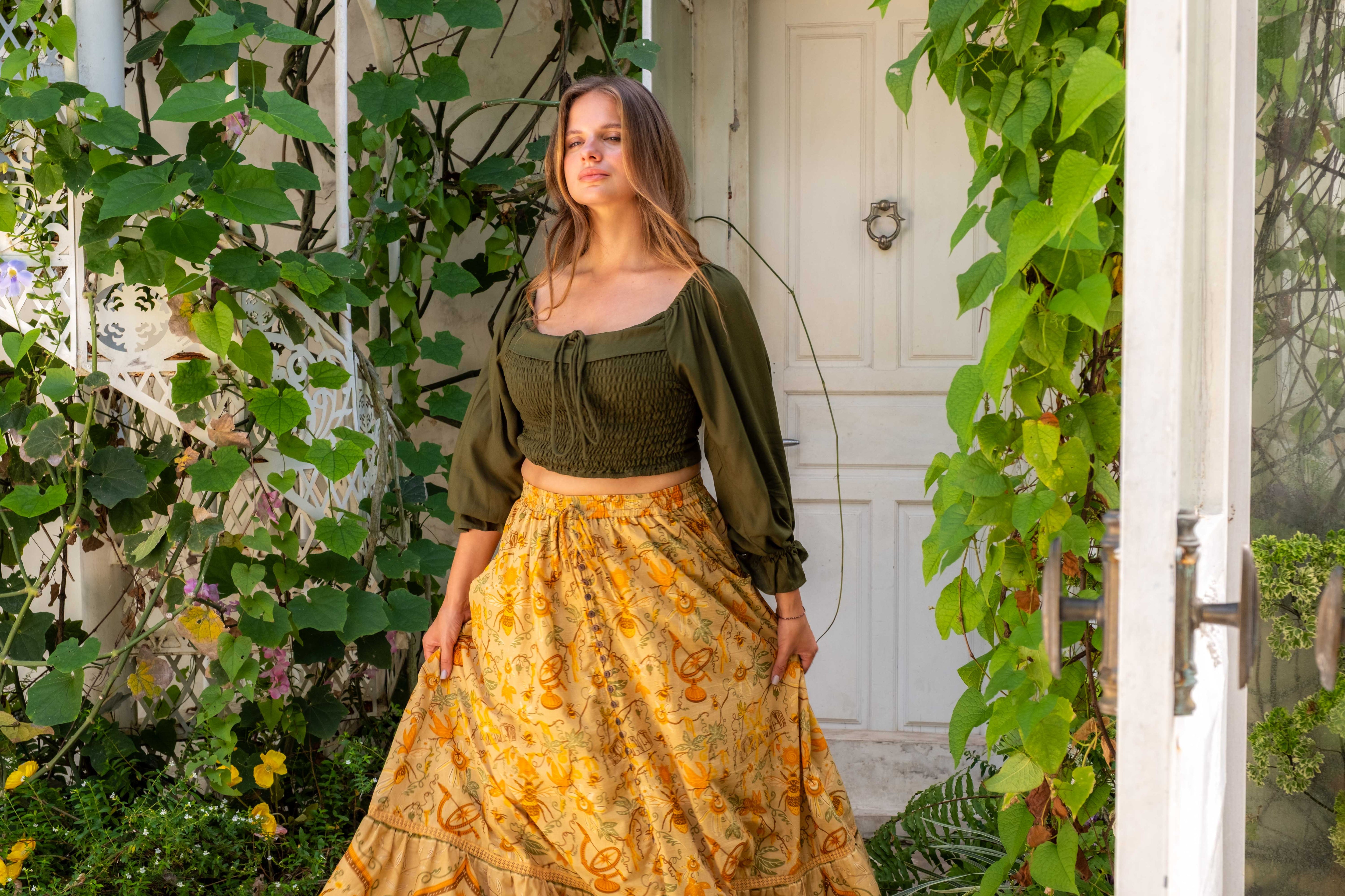 Hedgerow Top in Green
