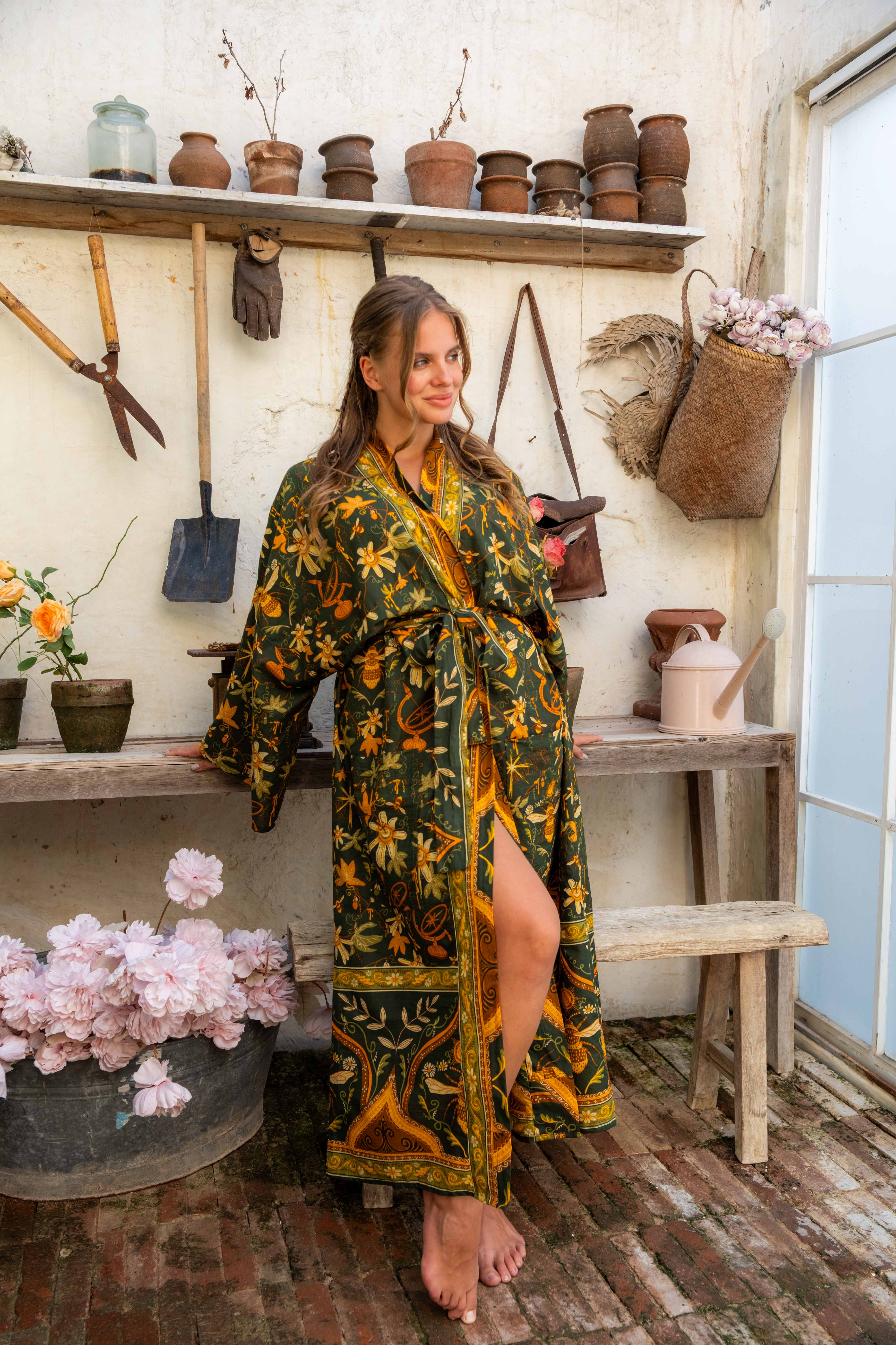 Kimono Robe in Bloom