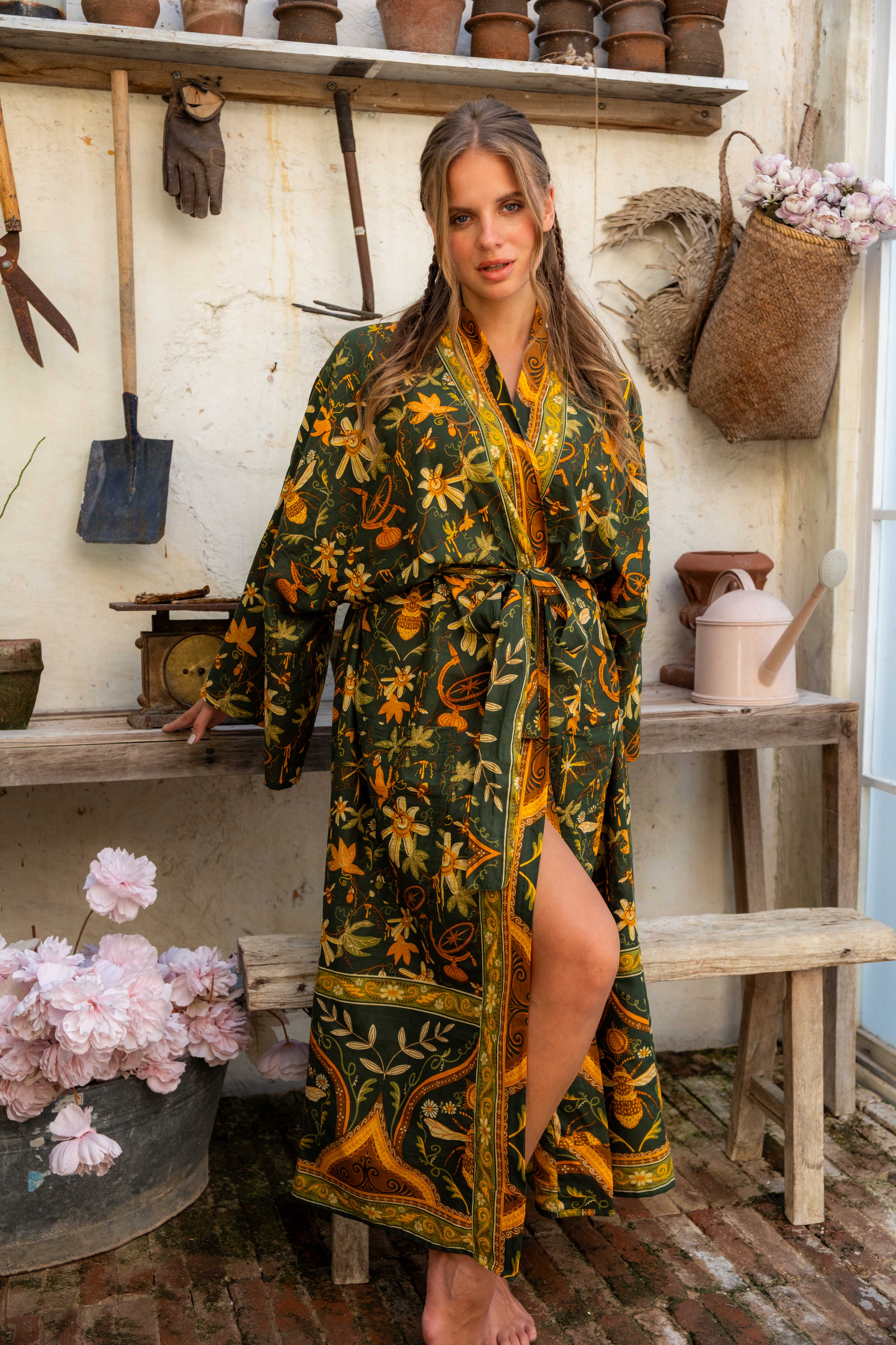 Kimono Robe in Bloom