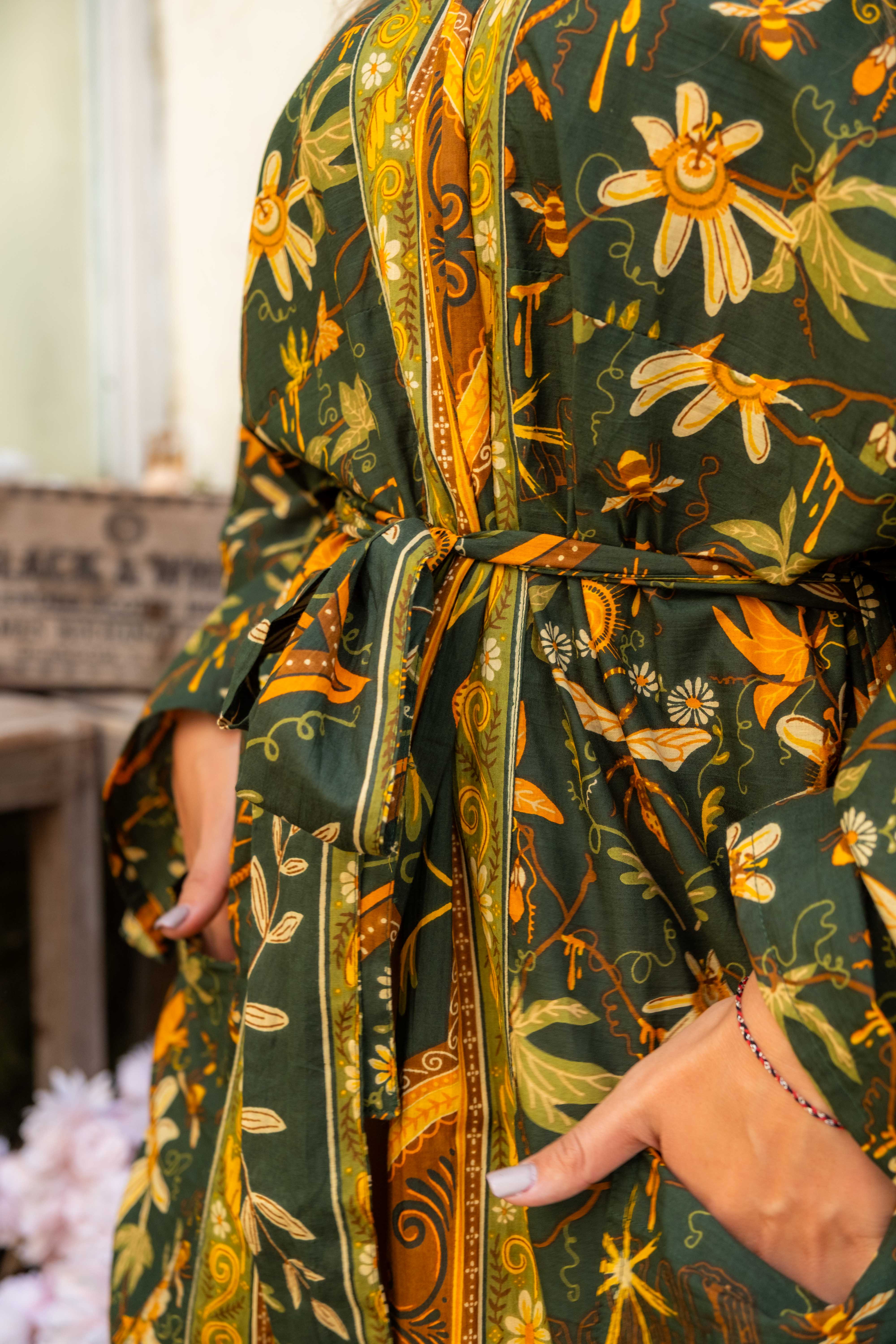 Kimono Robe in Bloom