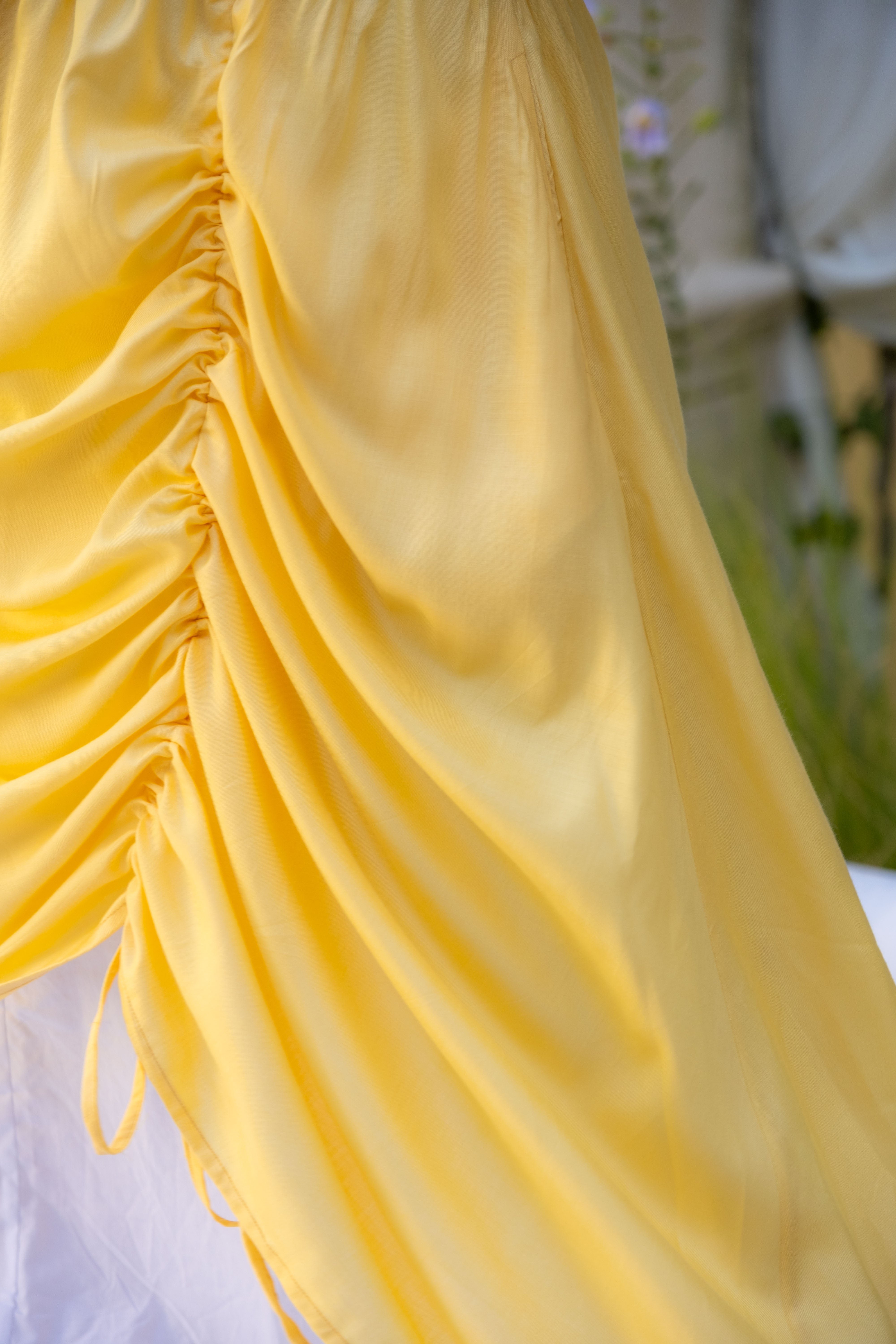 Lemon Hedgerow Dress