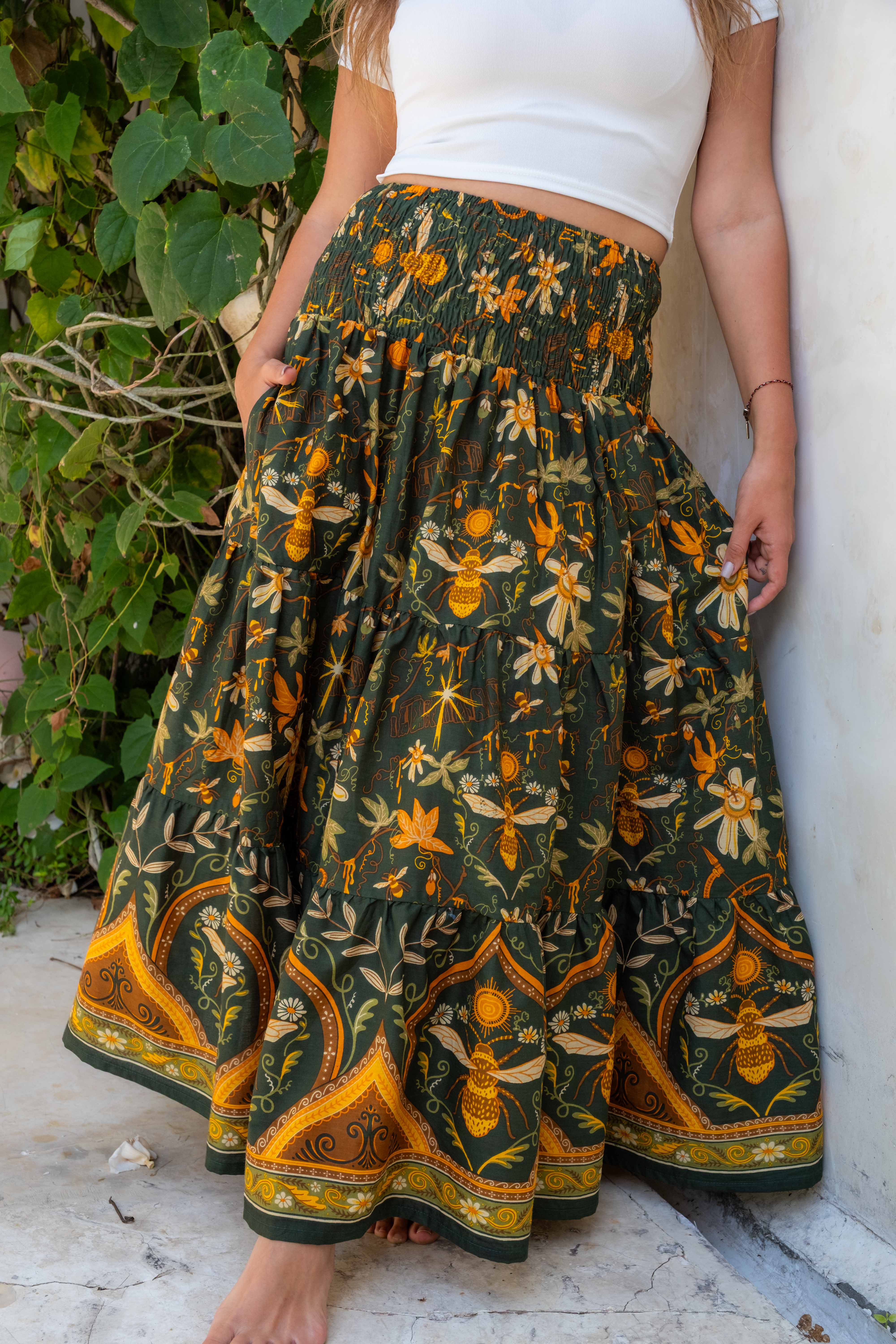 Original Maxi Skirt in Bloom