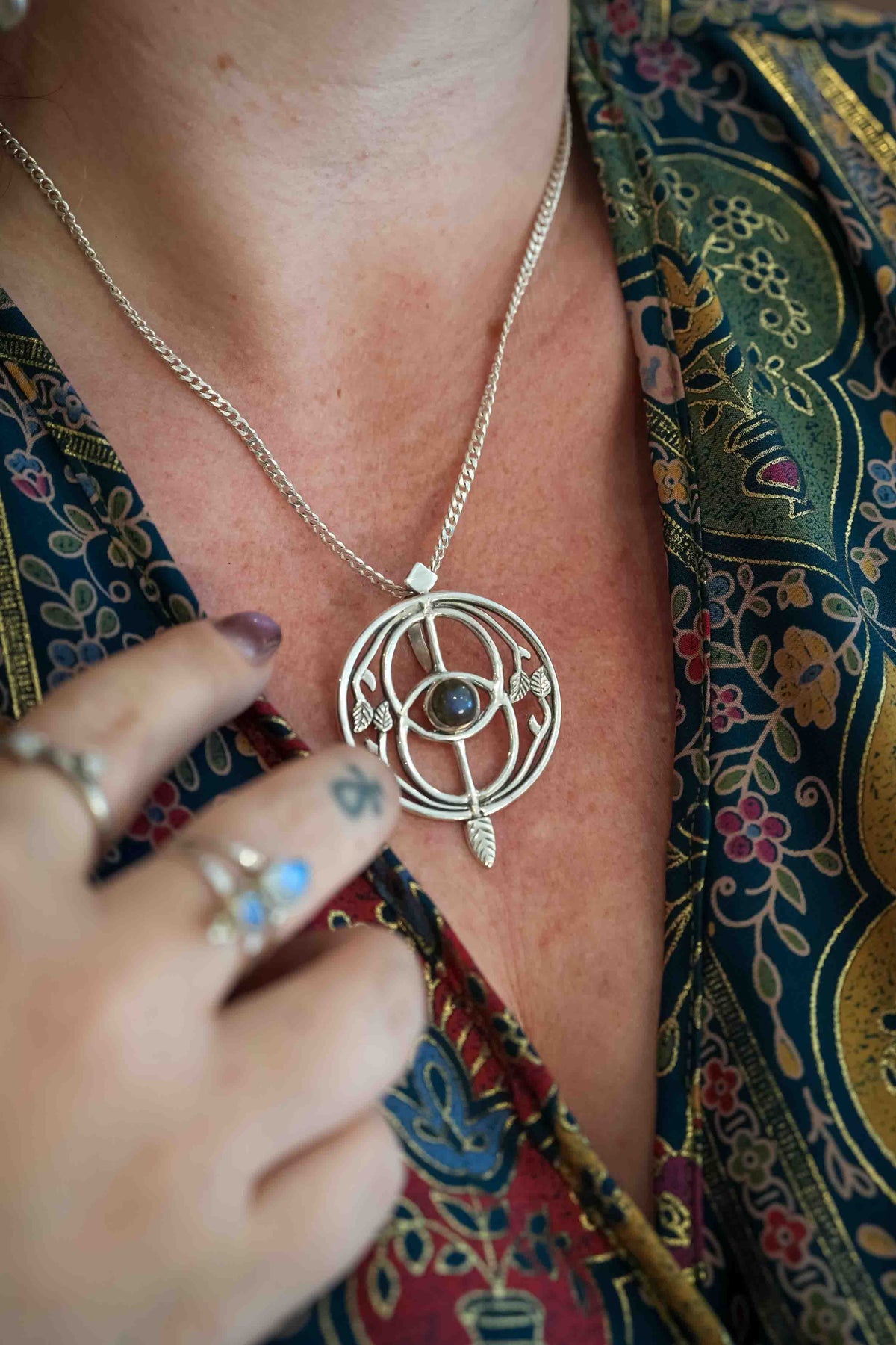 Chalice Large Pendant Silver 925