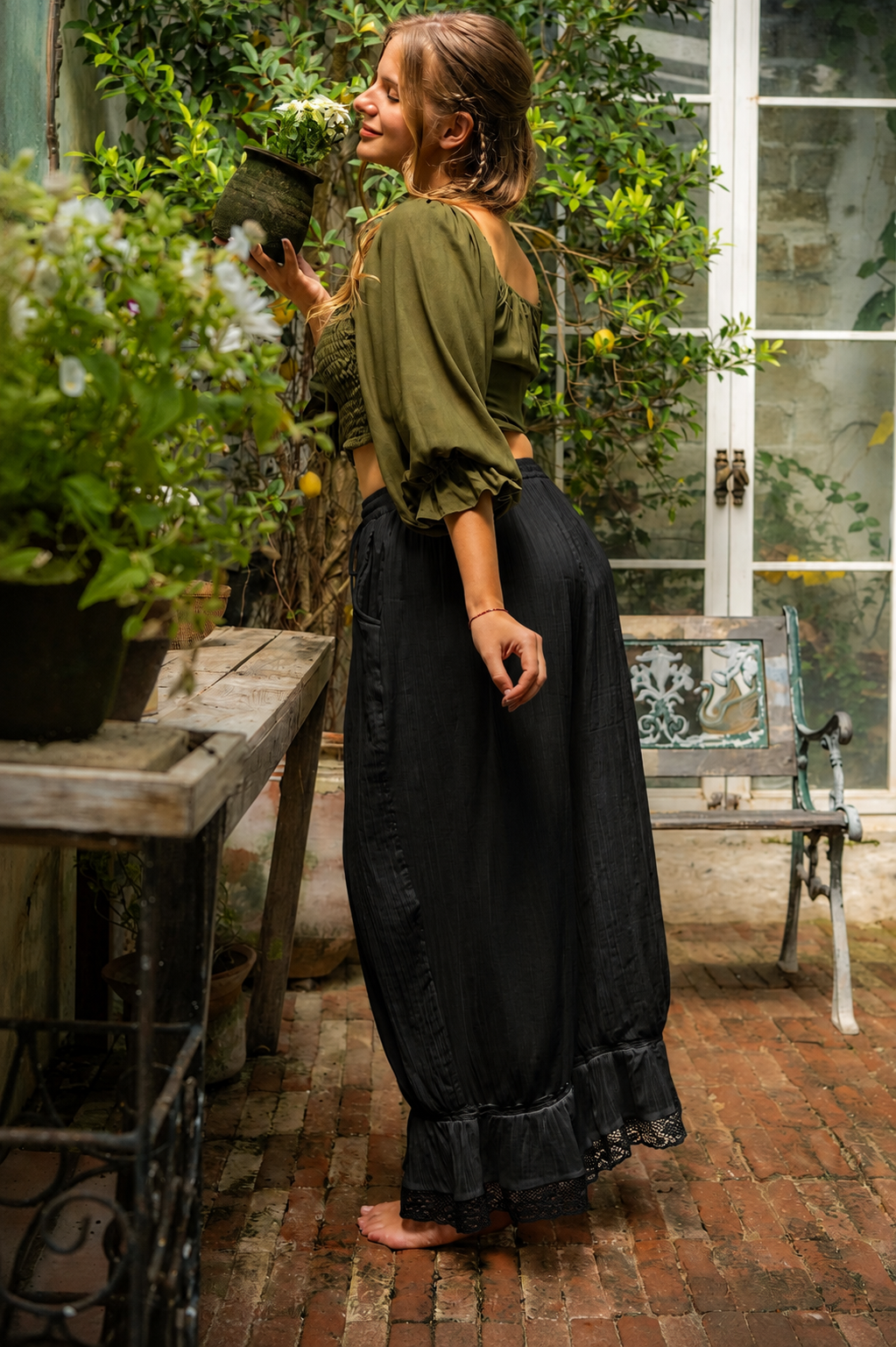Cotton Bloomers in Black