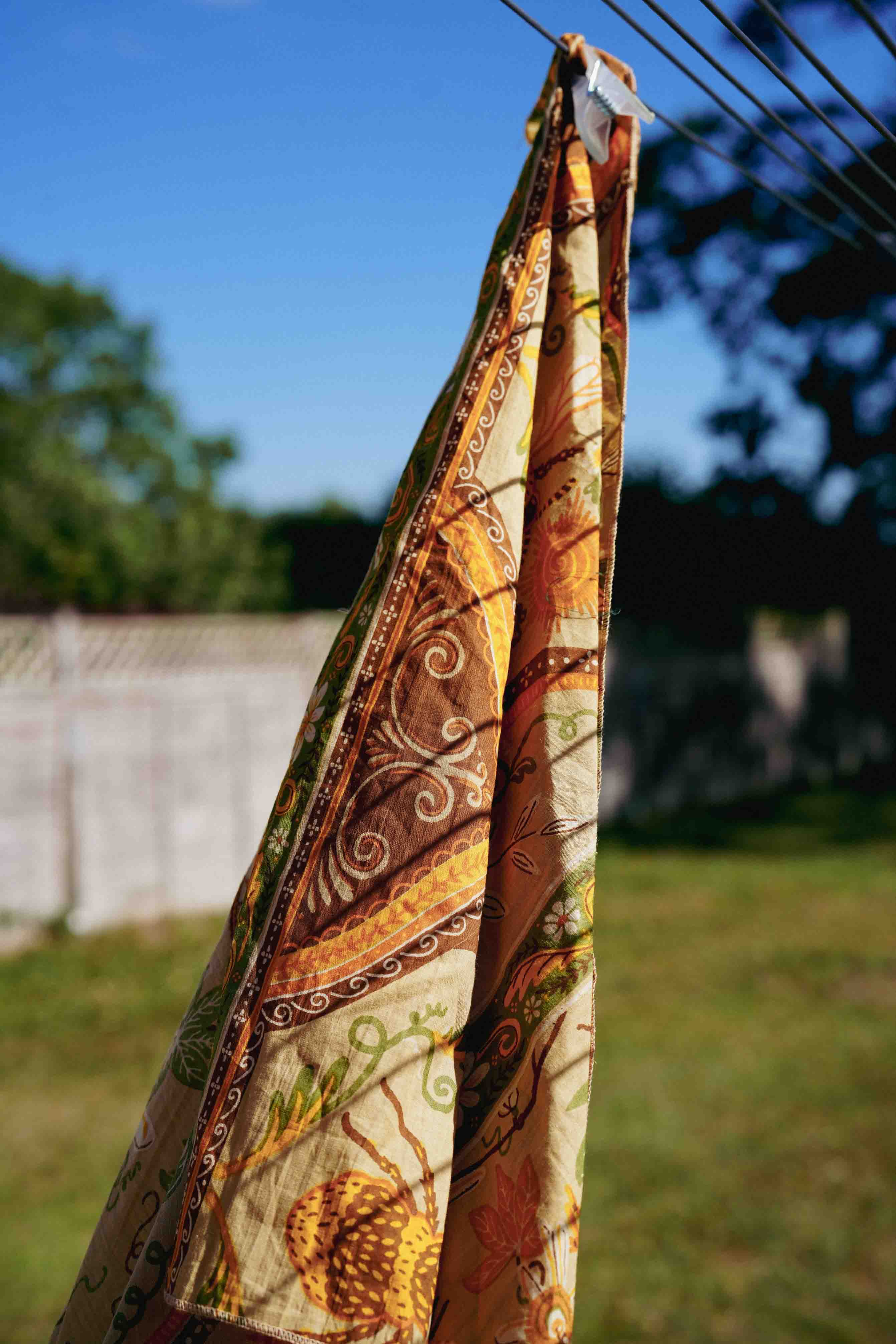 Square Scarf in Honeycomb One Size