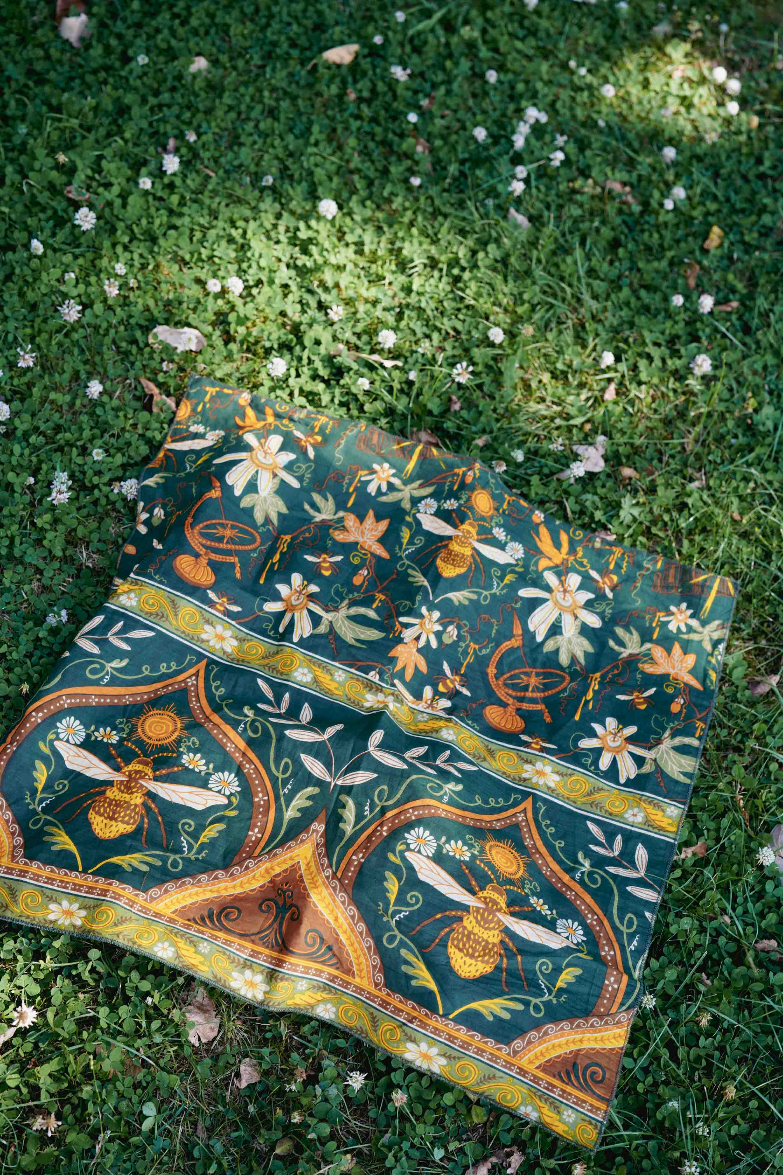 Square Scarf in Bloom