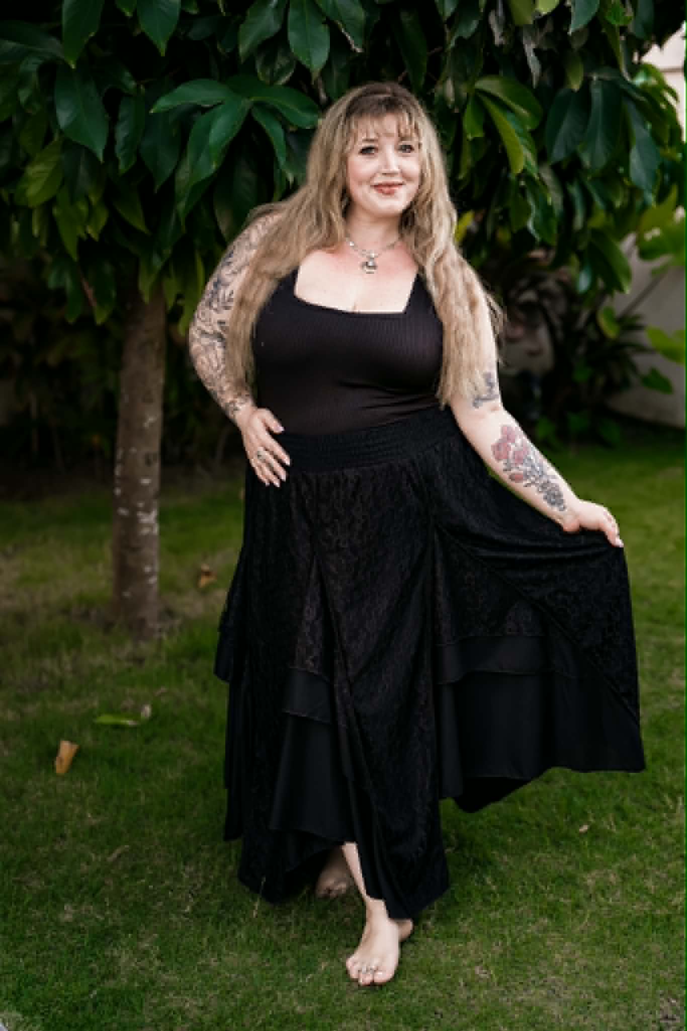 Pixie Skirt in Black