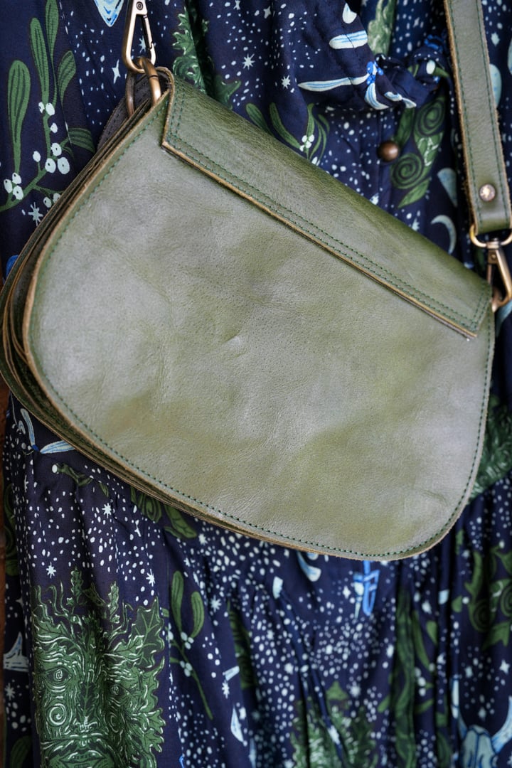 Emerald Crossbody Bag - Leather