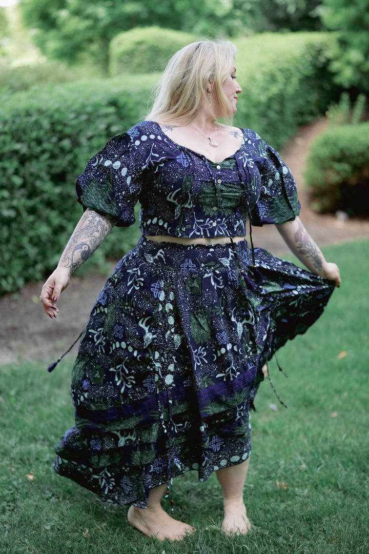 Bishop Blouse in Solstice