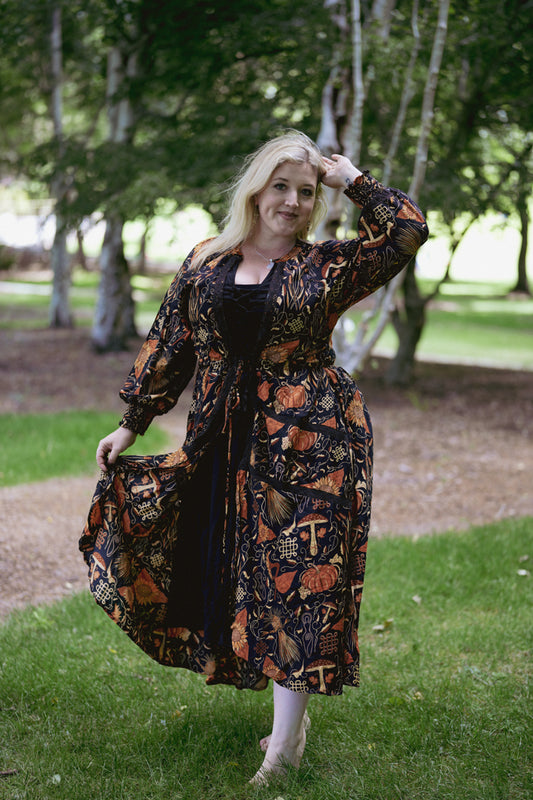 Barley Moon Dress in Samhain