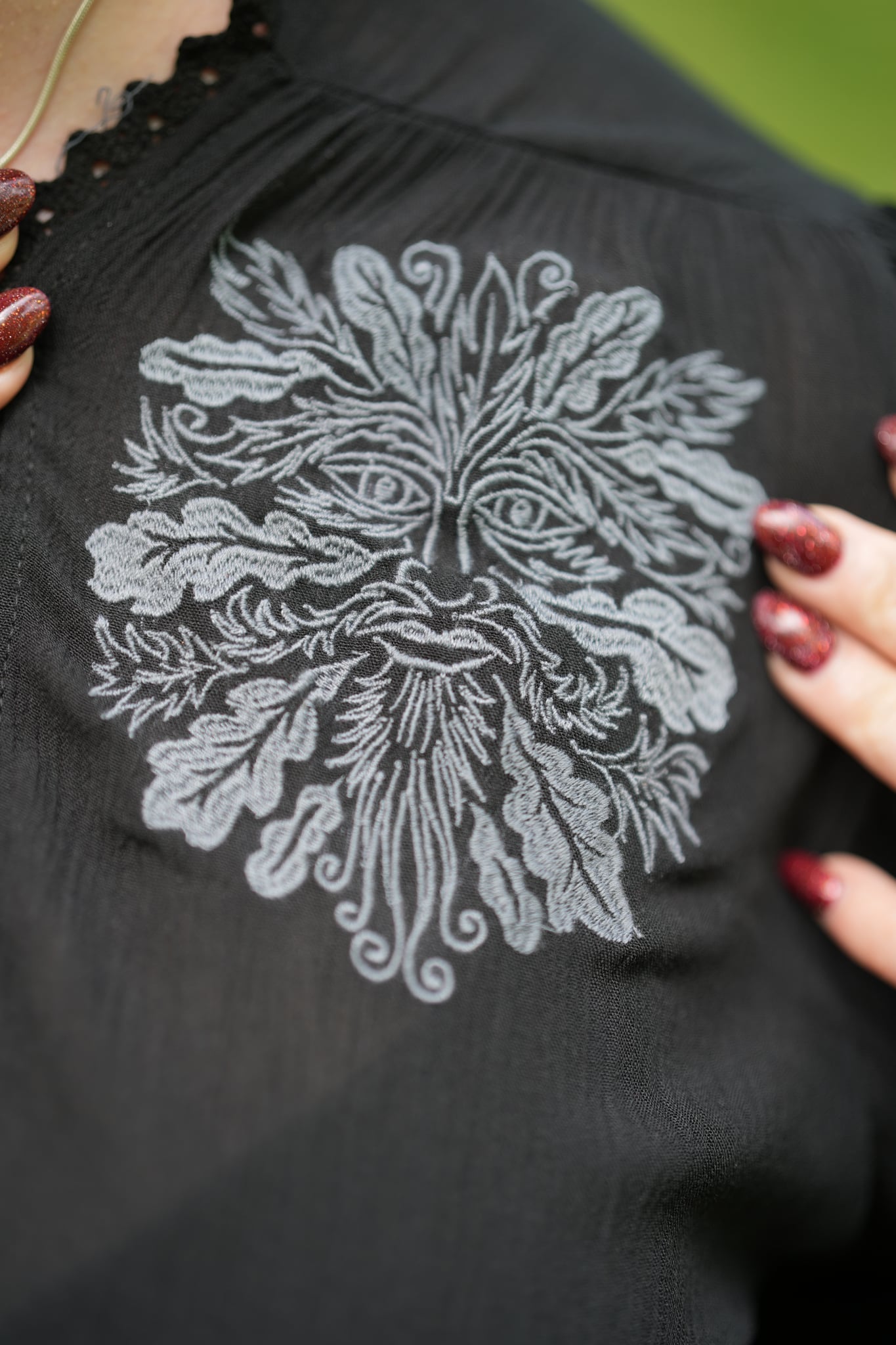 Oak King Celtic Blouse