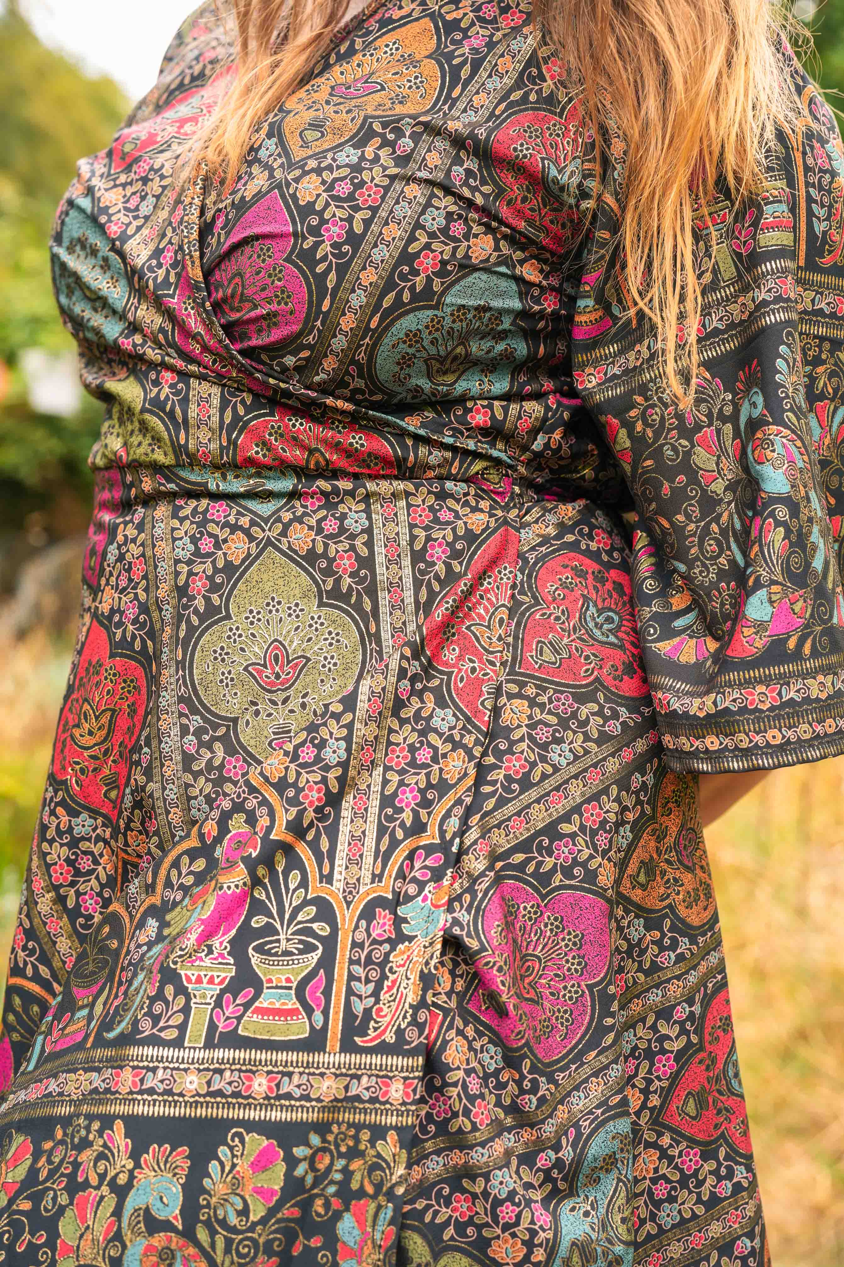 Spice Merchant Wrap Dress