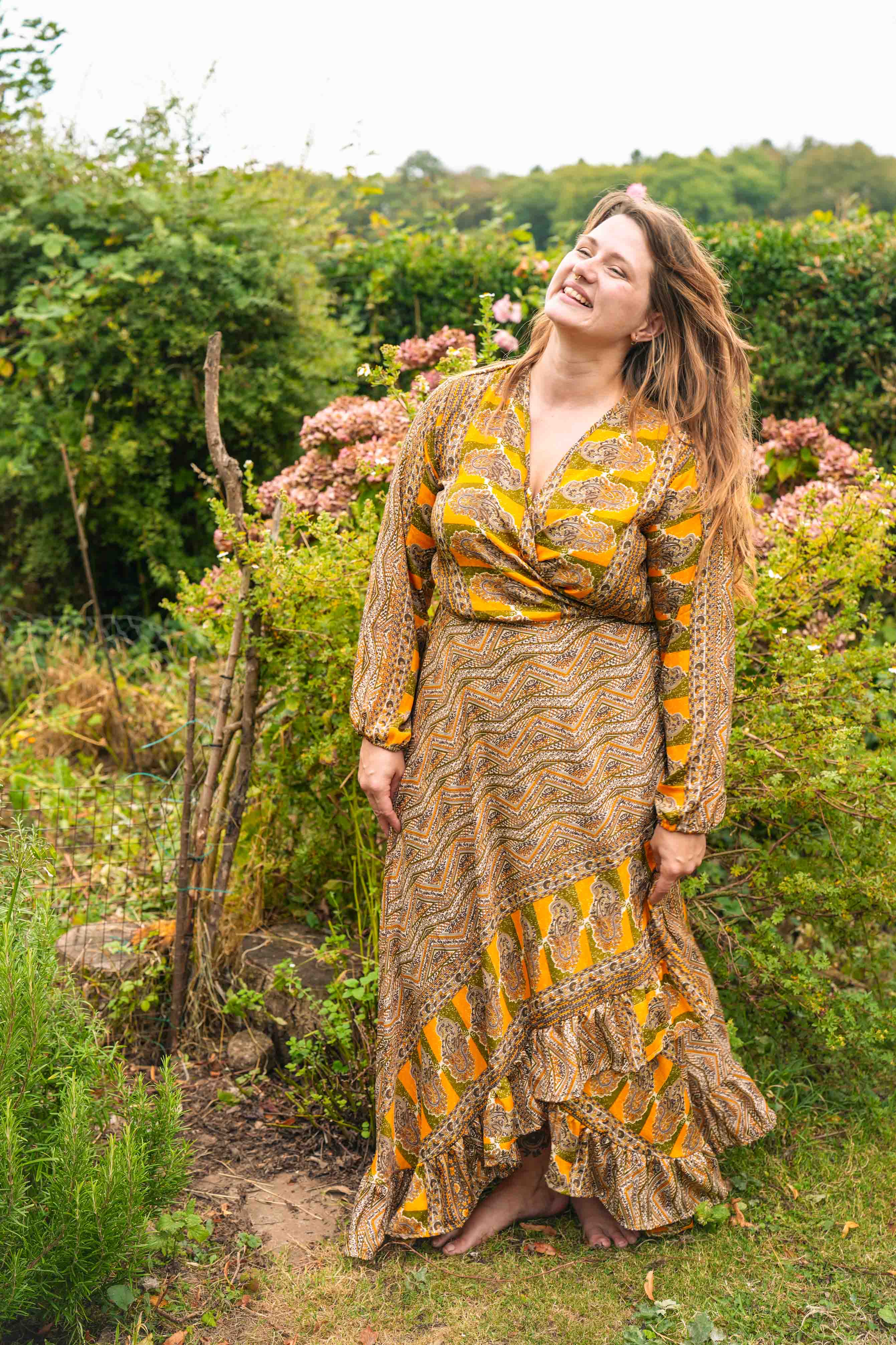 Bharat Wrap Dress