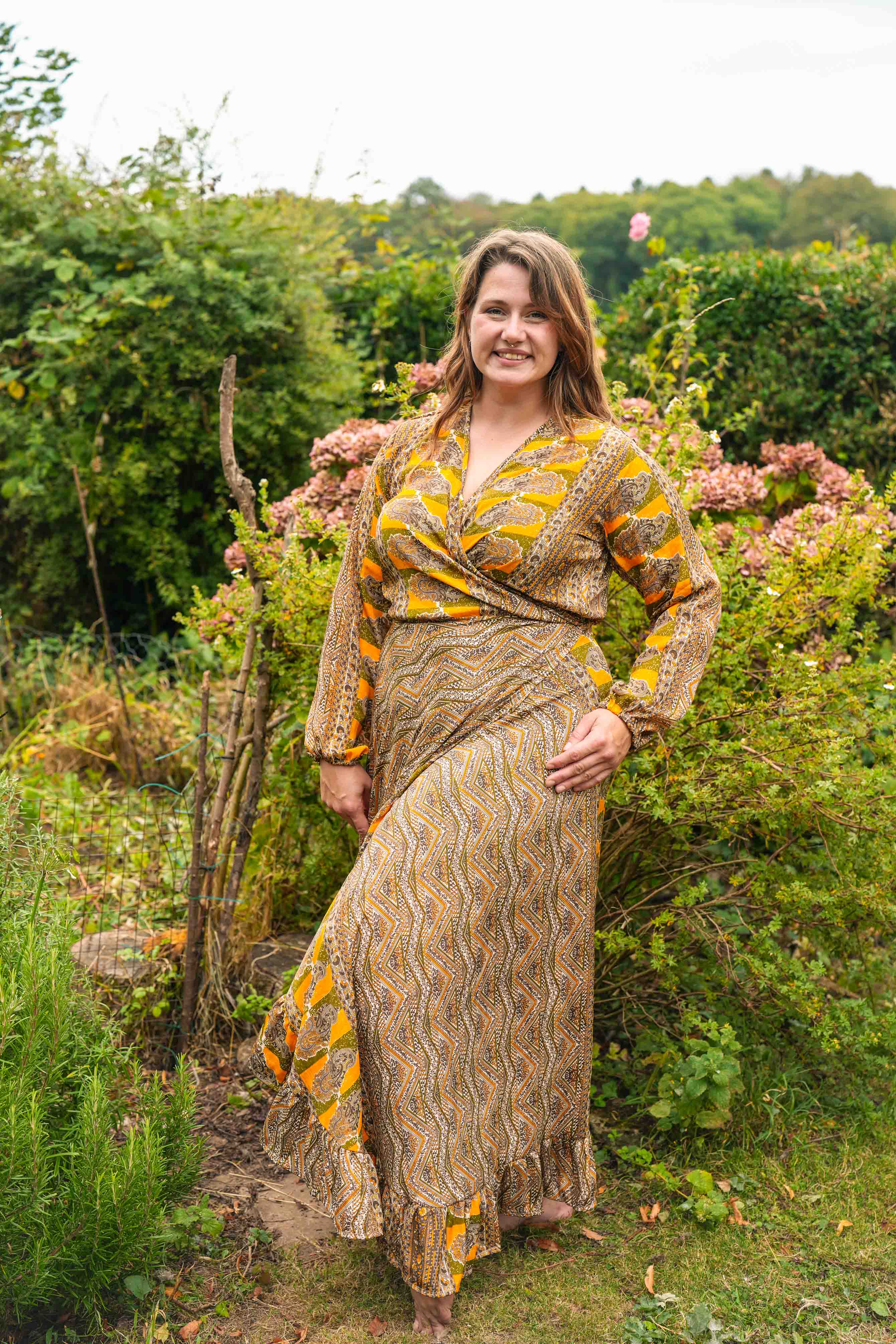 Bharat Wrap Dress