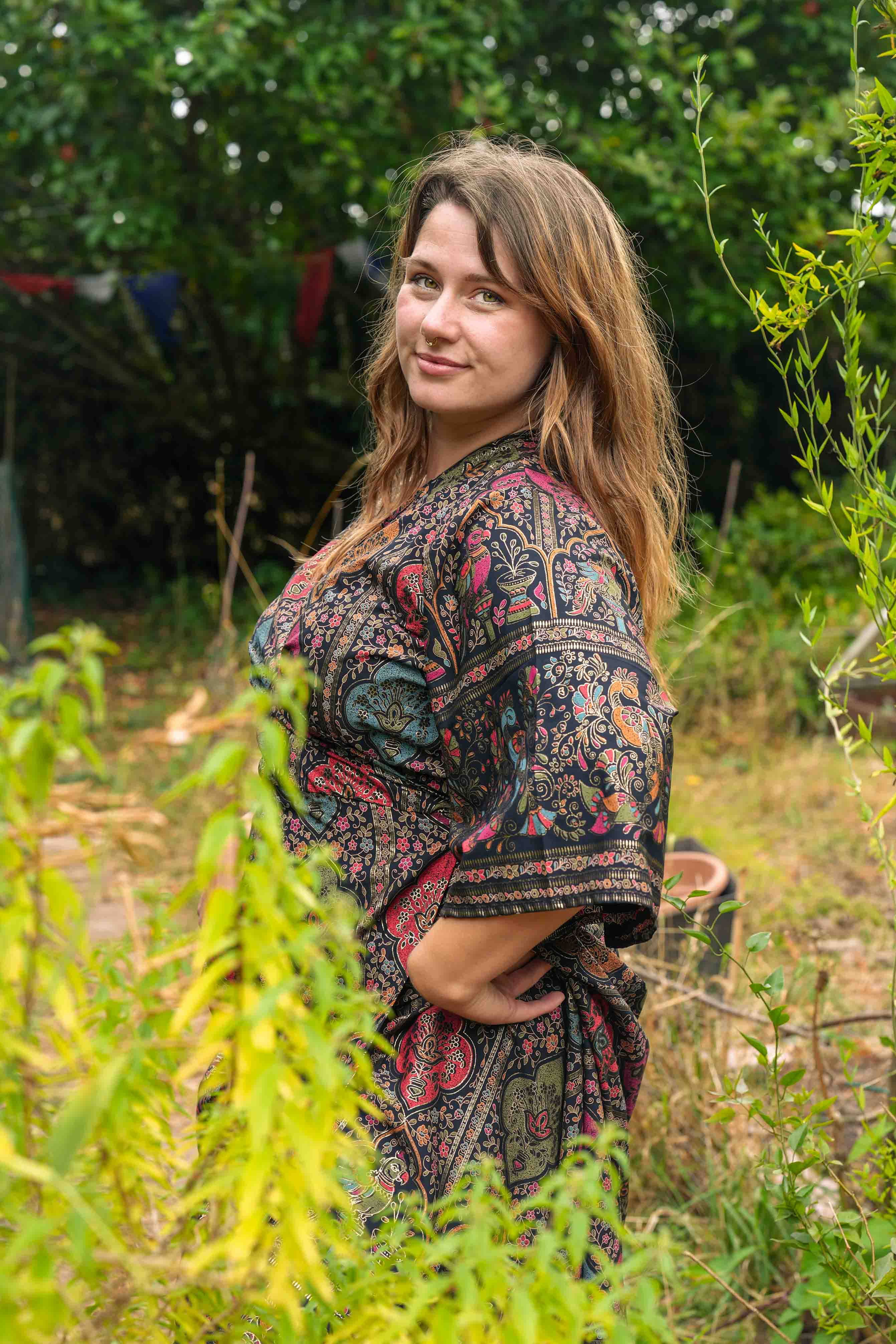 Spice Merchant Wrap Dress