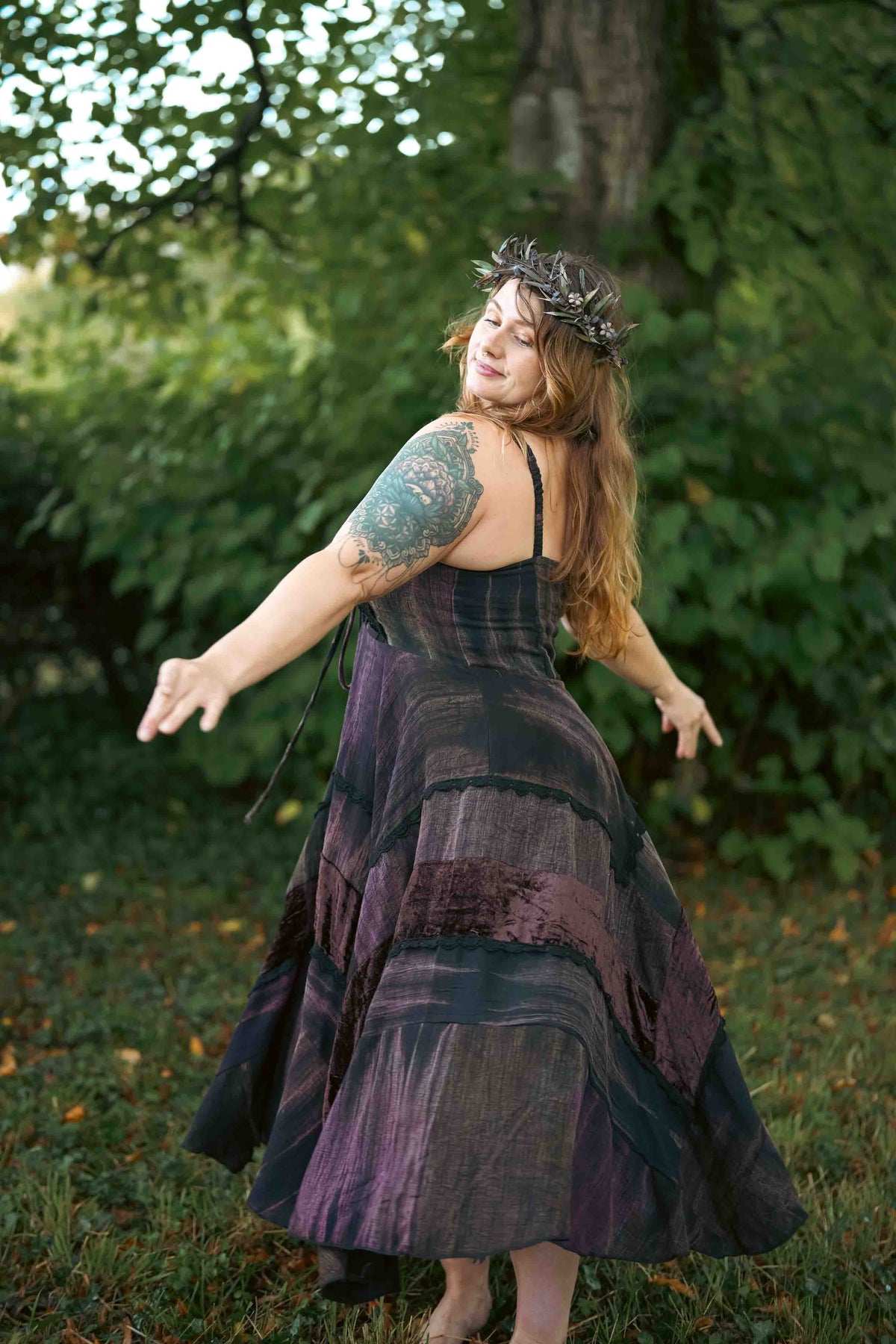 Potion Dress in Deadly Nightshade