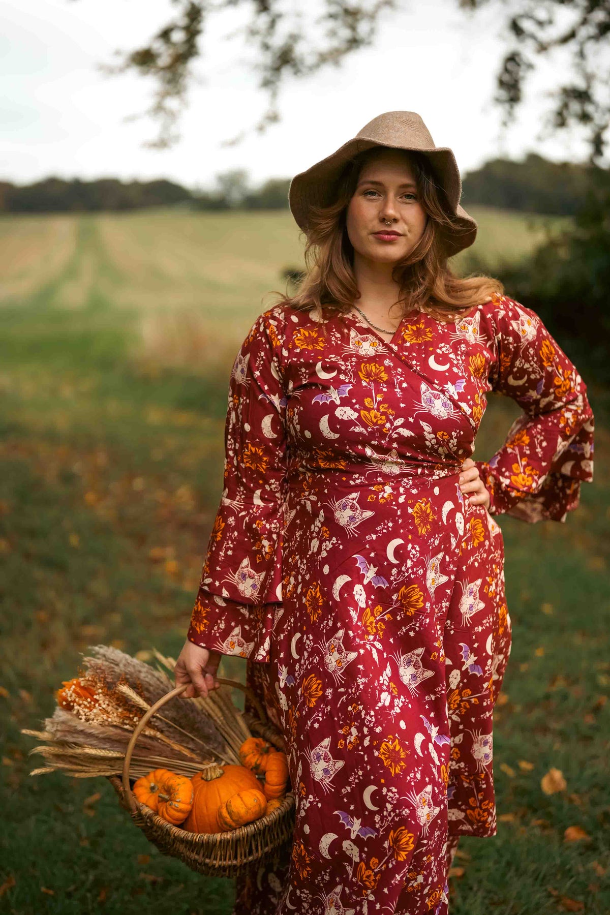 Familiar Wrap Dress