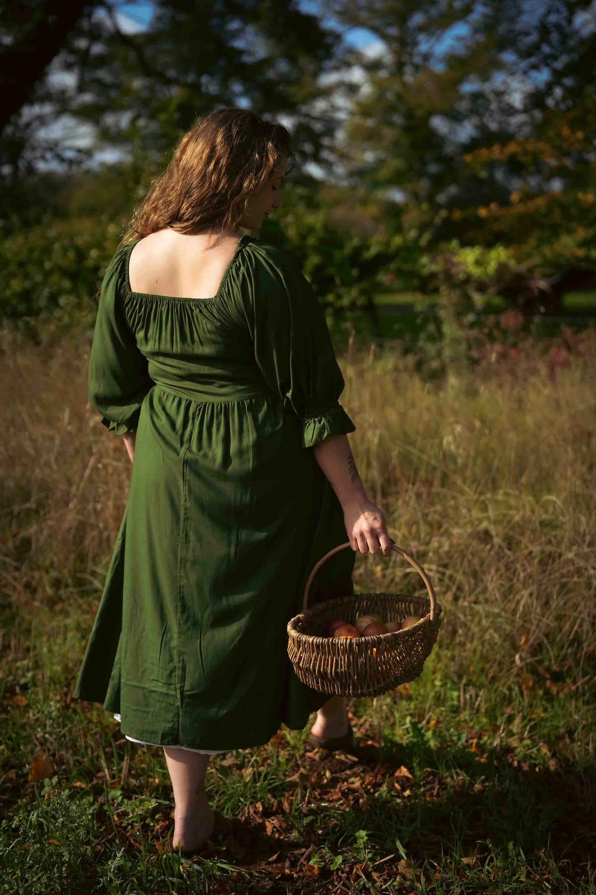 Wildwood Hedgerow Dress (green)