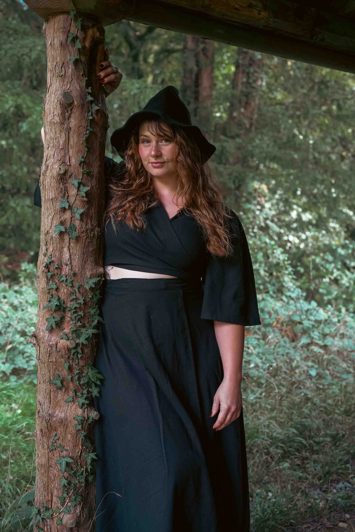 Black Hemp Cotton Wrap Set