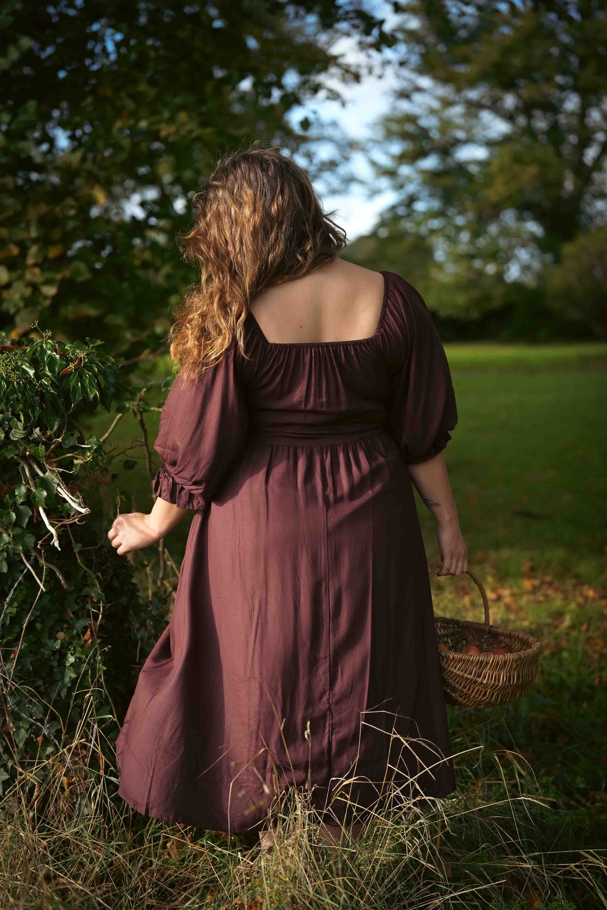 Elderwood Hedgerow Dress (brown)