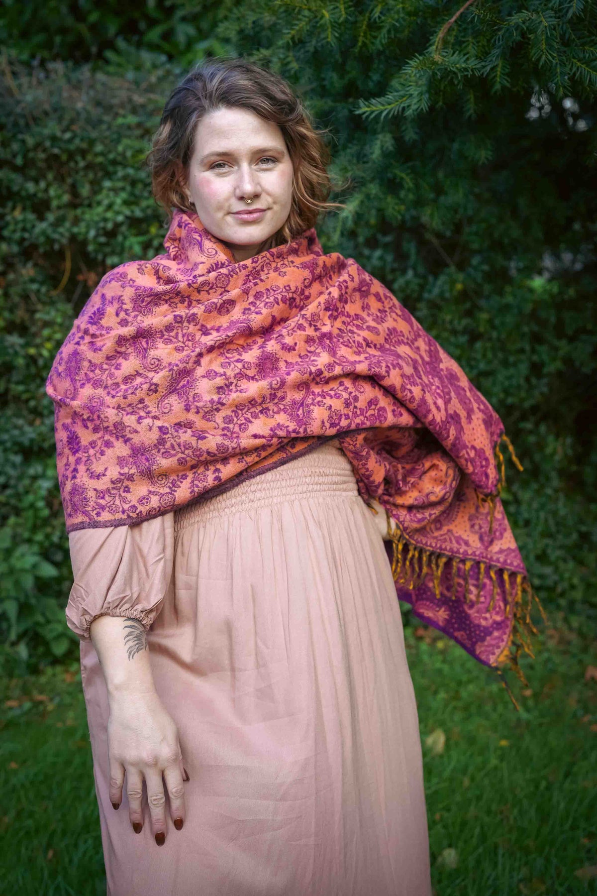 Carnival Reversible Pashmina Shawl