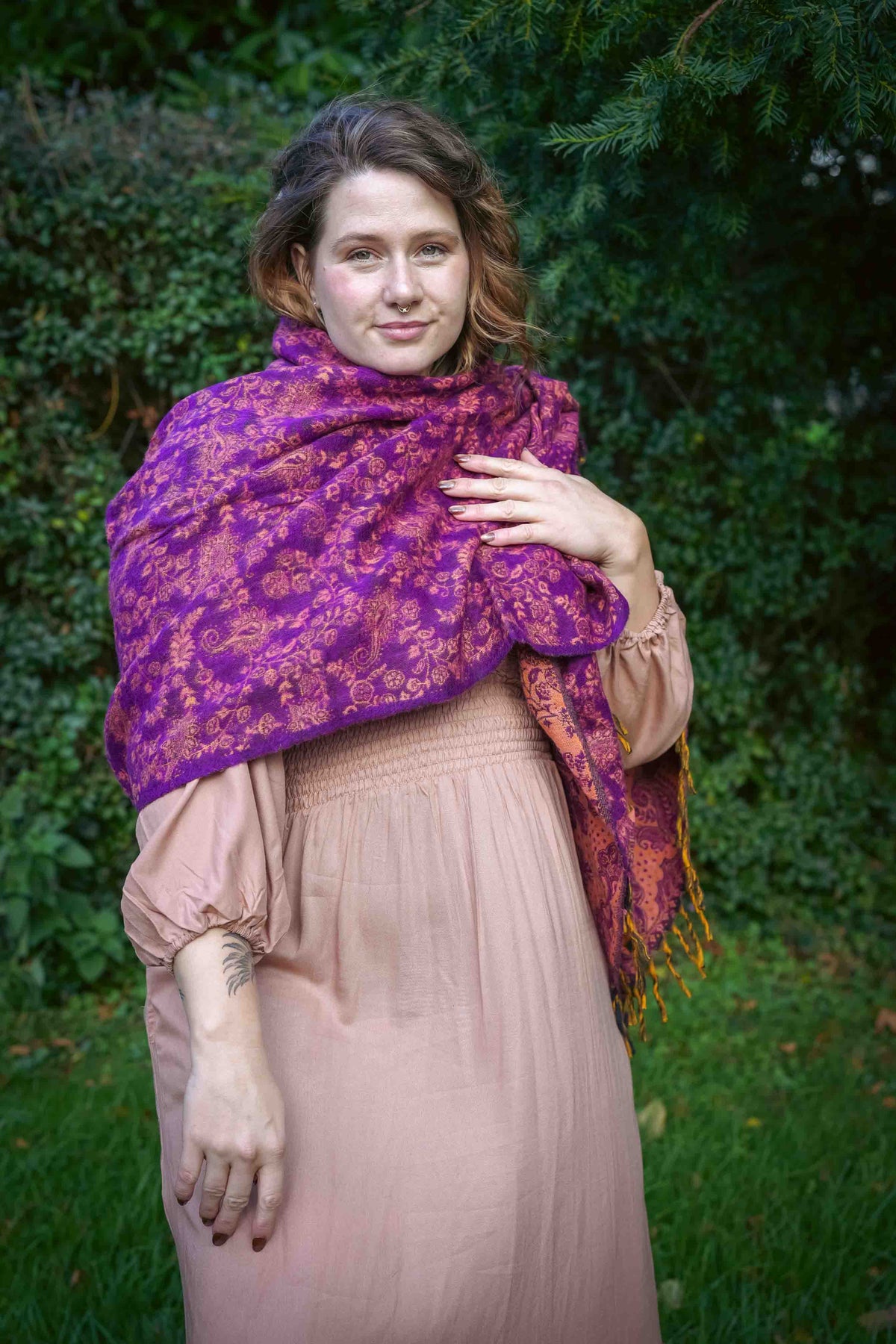 Carnival Reversible Pashmina Shawl